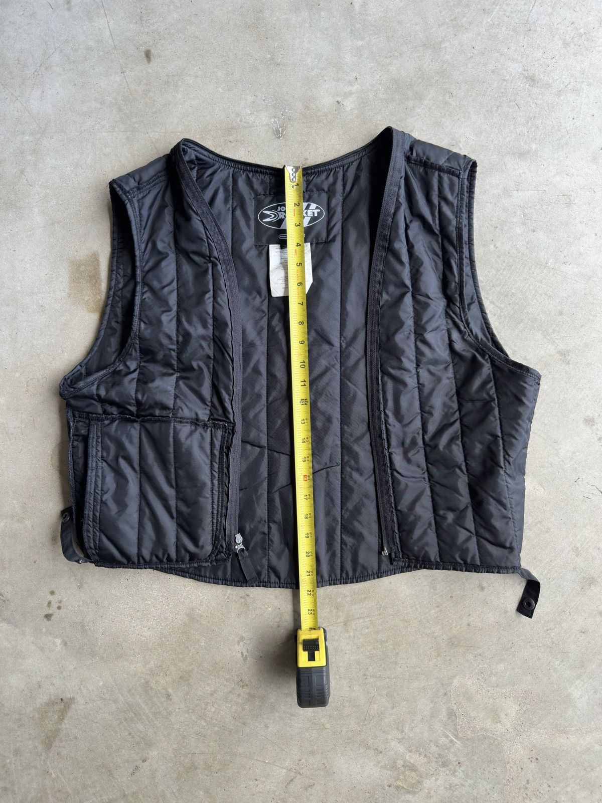 Joe Rocket 2000s Joe Rocket Black Nylon Quilted Vest - M Size US M / EU 48-50 / 2 - 4 Thumbnail