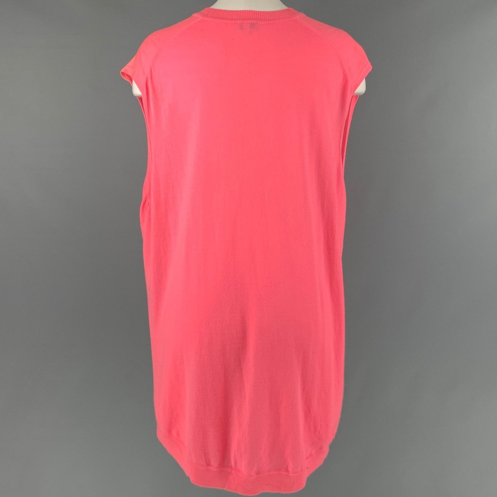 Kenzo KENZO Size S Pink Wool V-Neck Vest Size S / US 4 / IT 40 - 3 Thumbnail