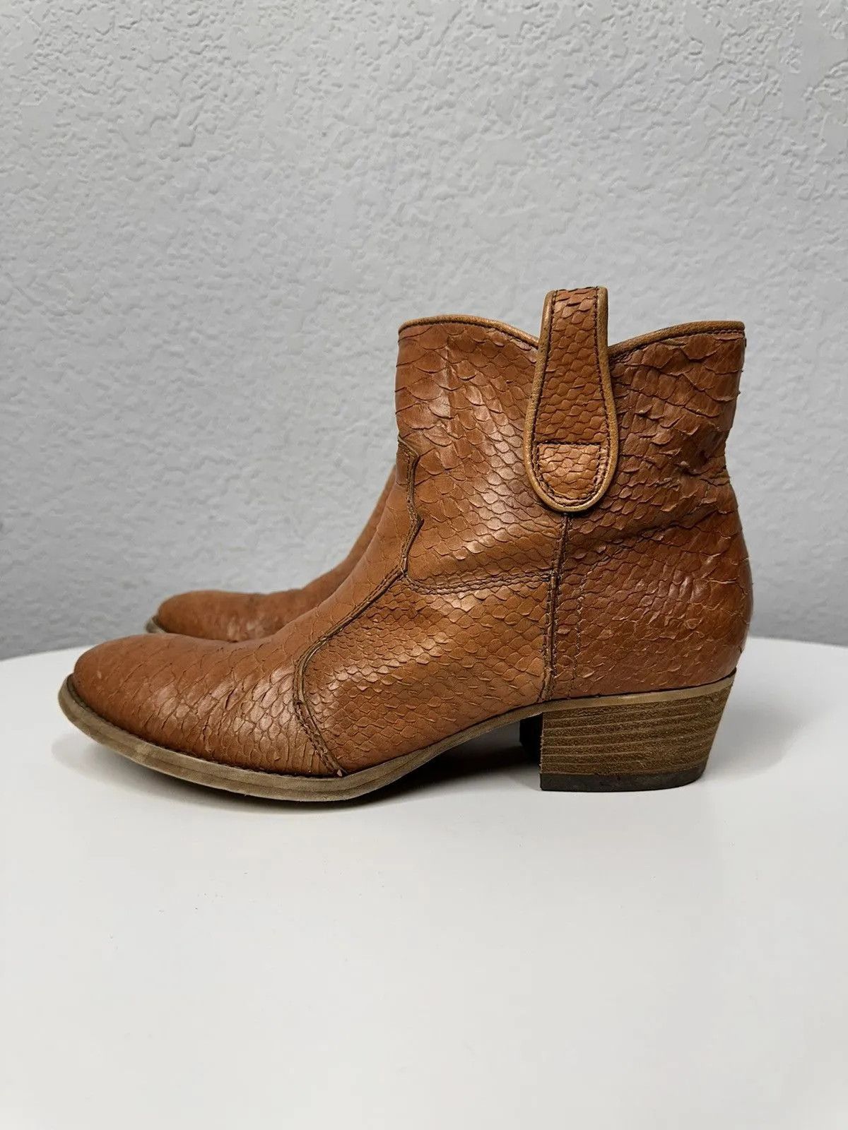 Hedi Slimane Vintage Real Alligator Leather Boots Rick Owens AS 98 Japan Size US 8 / IT 38 - 5 Thumbnail