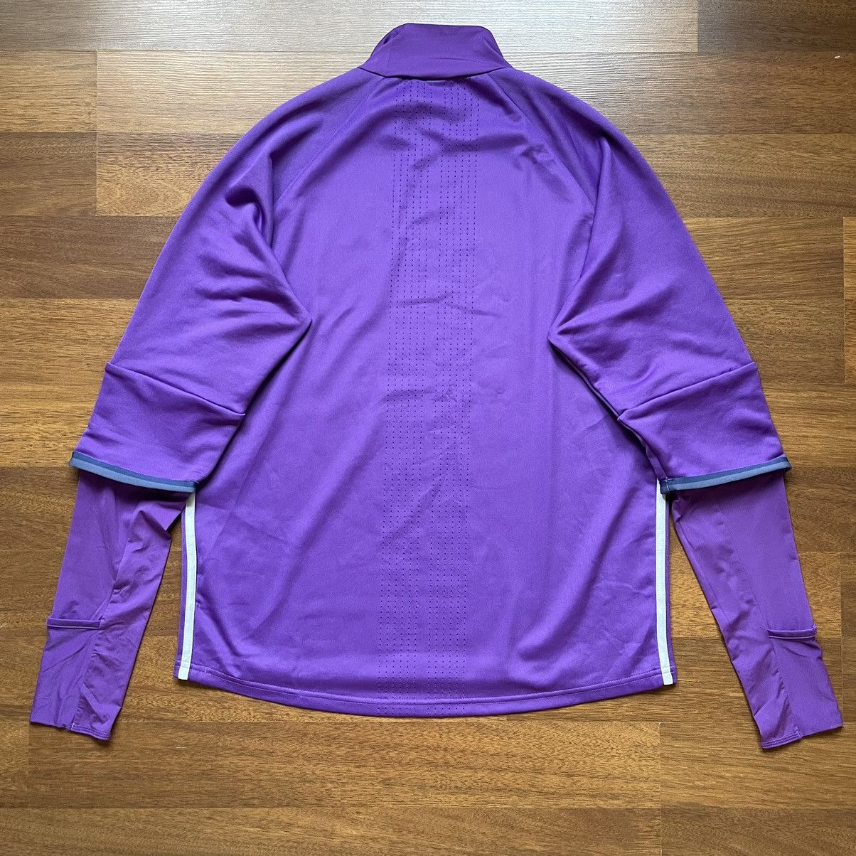 Adidas × Vintage REAL MADRID ADIDAS 2016/2017 FOOTBALL SOCCER TRACK TOP Size US L / EU 52-54 / 3 - 8 Thumbnail