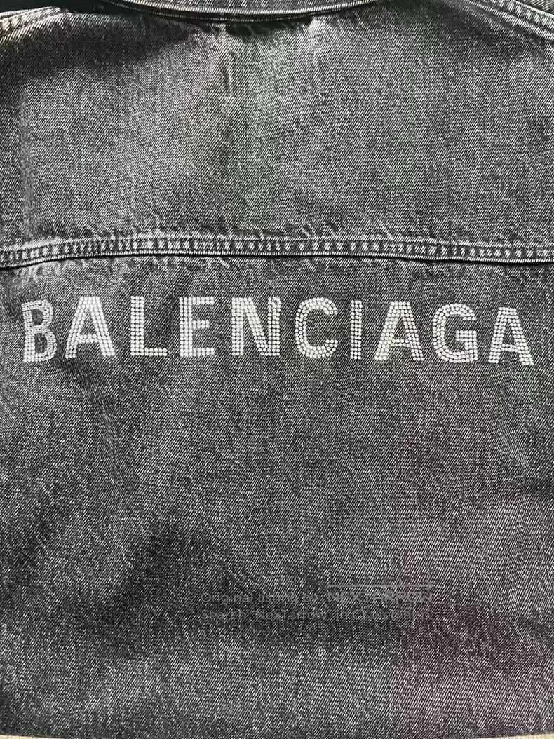 Balenciaga Balenciaga Logo Pattern Lapel Single Breasted Long Sleeve Size XL / US 12-14 / IT 48-50 - 3 Thumbnail