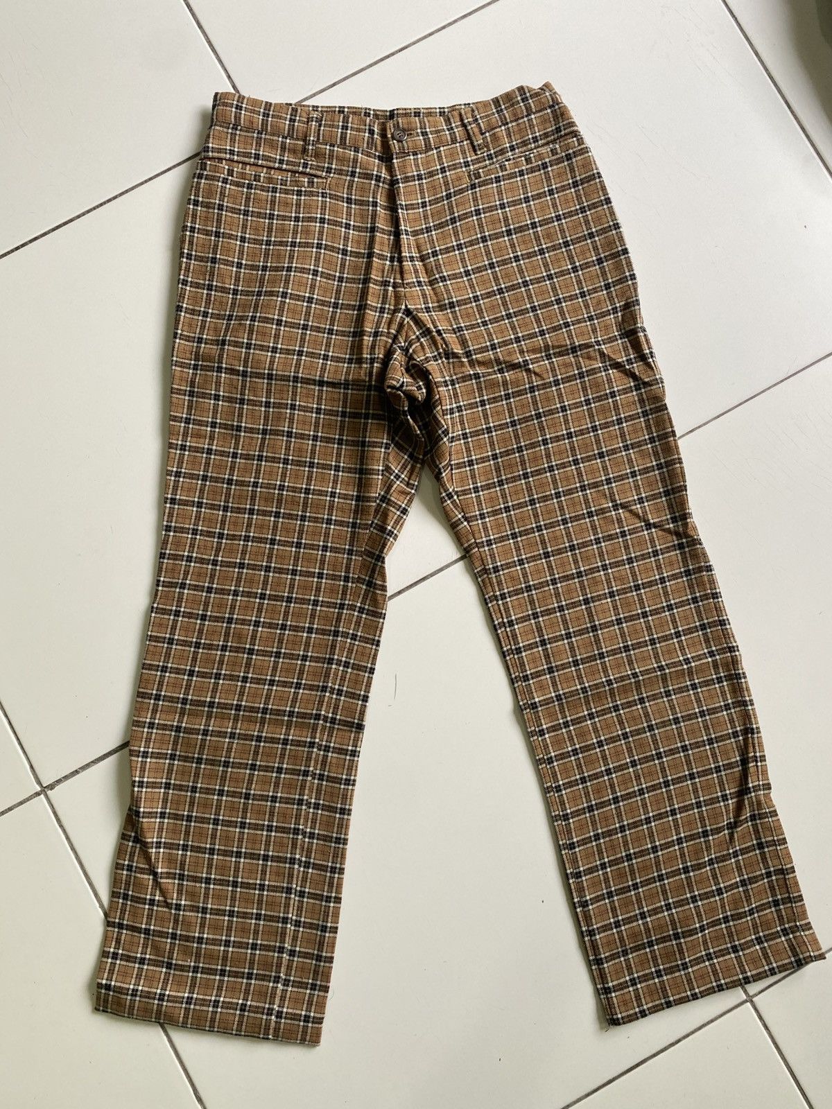 Japanese Brand × Vintage PPFM Nova check Women Pants Size 29" - 1 Thumbnail