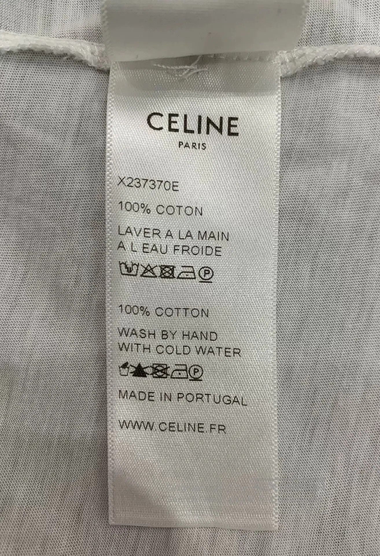 Other Celine Black Logo White Short. Size L / US 10 / IT 46 - 7 Thumbnail