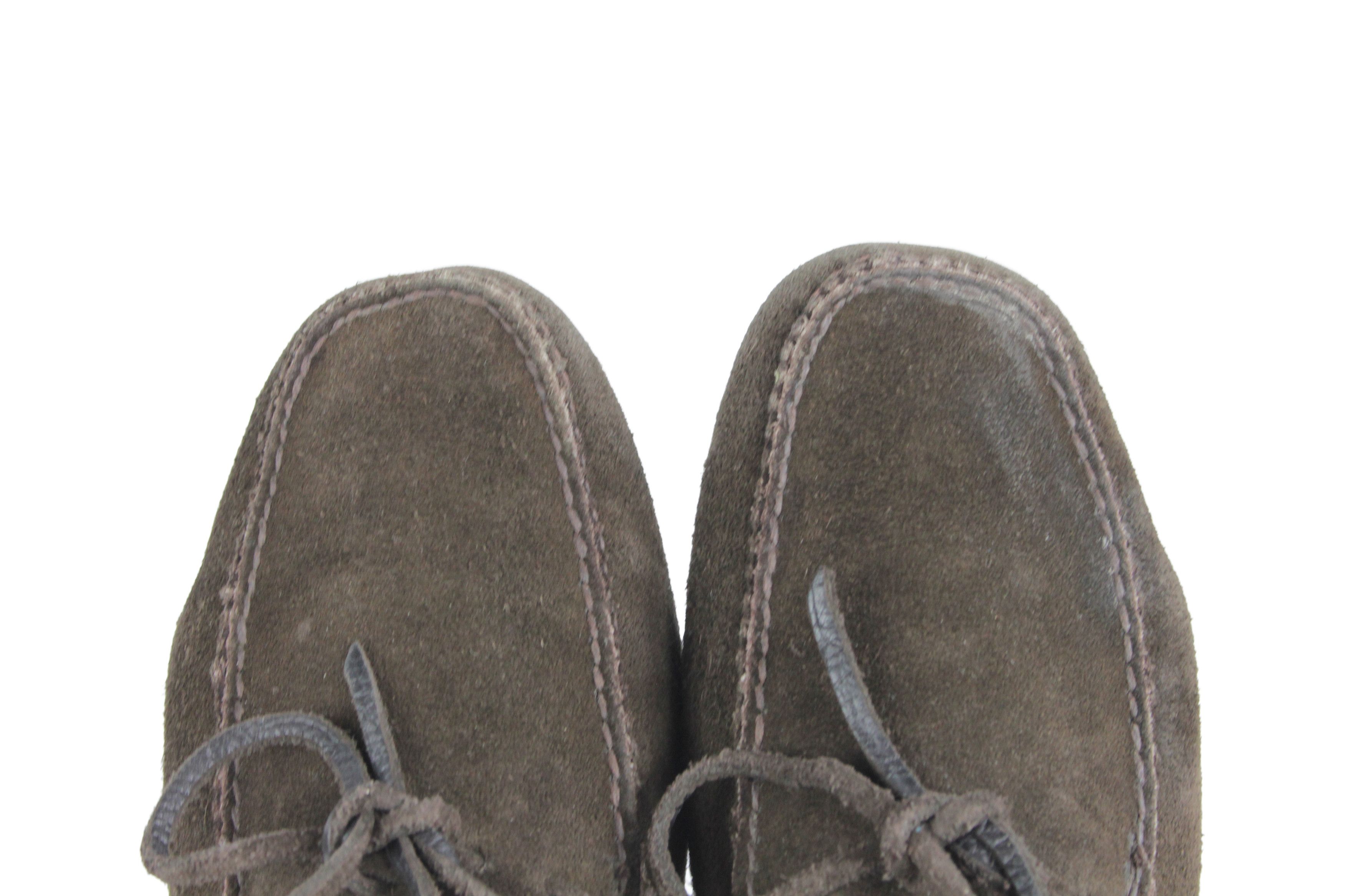 Car Shoe By Prada Suede Car Driver Loafers Size US 8 / IT 38 - 7 Thumbnail