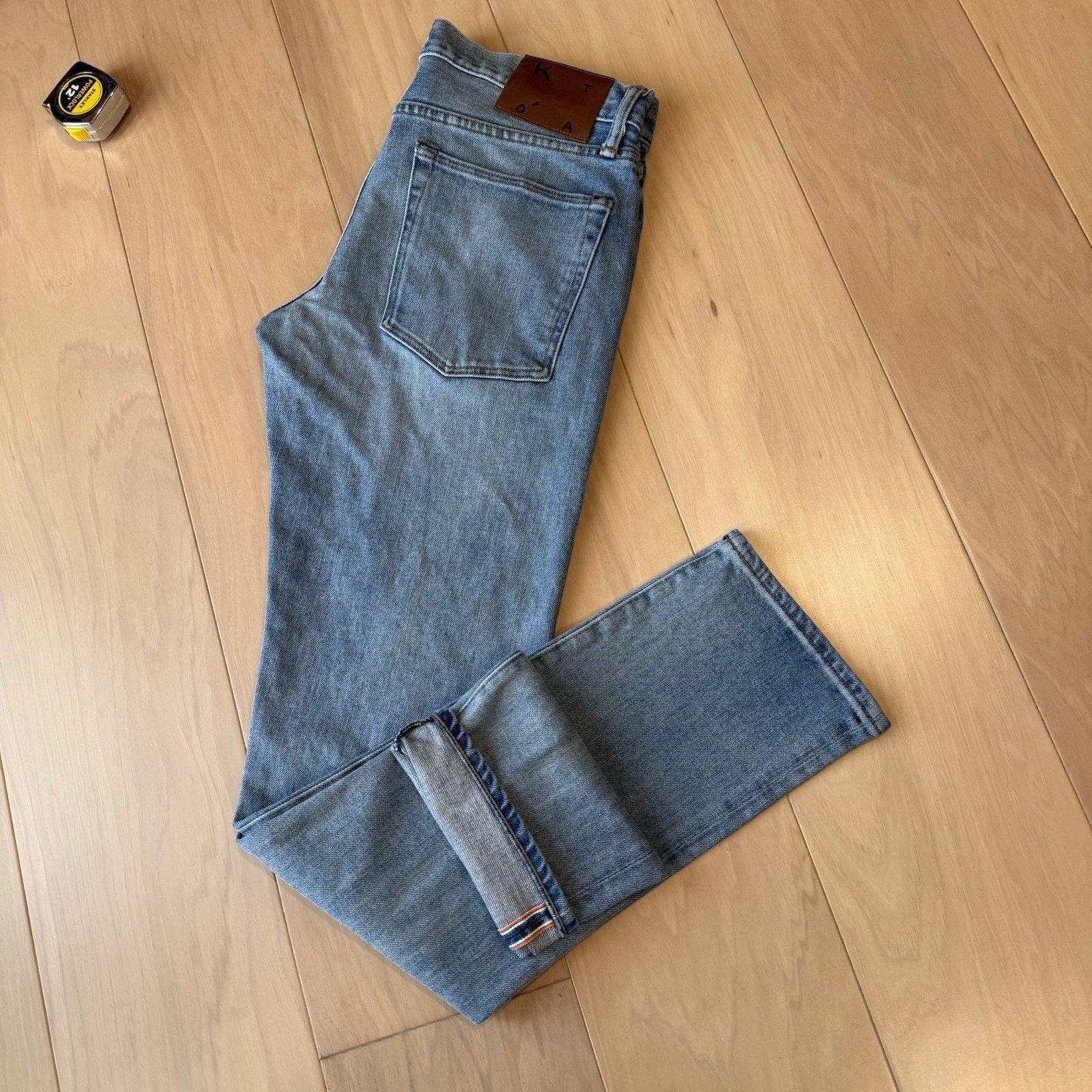 KATO Hiroshi Kato Selvedge Jeans 31 Blue Pen Slim Streeatwear Size US 31 - 11 Thumbnail