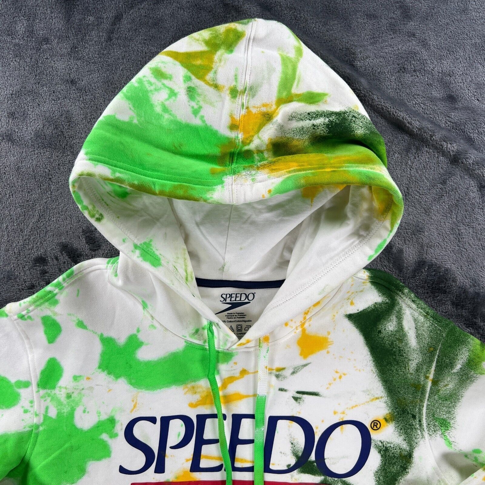 Speedo Speedo Sweatshirt Men L Painted Tie Dye Rare Swimming Spello Size US L / EU 52-54 / 3 - 8 Thumbnail
