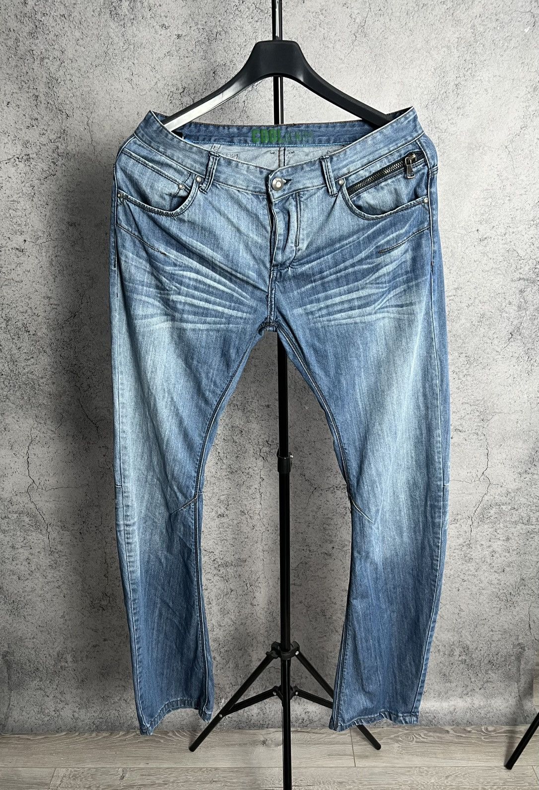 Other Y2K Jeans Crazy Fit Denim Pants 2000s Slim Size US 34 / EU 50 - 1 Thumbnail