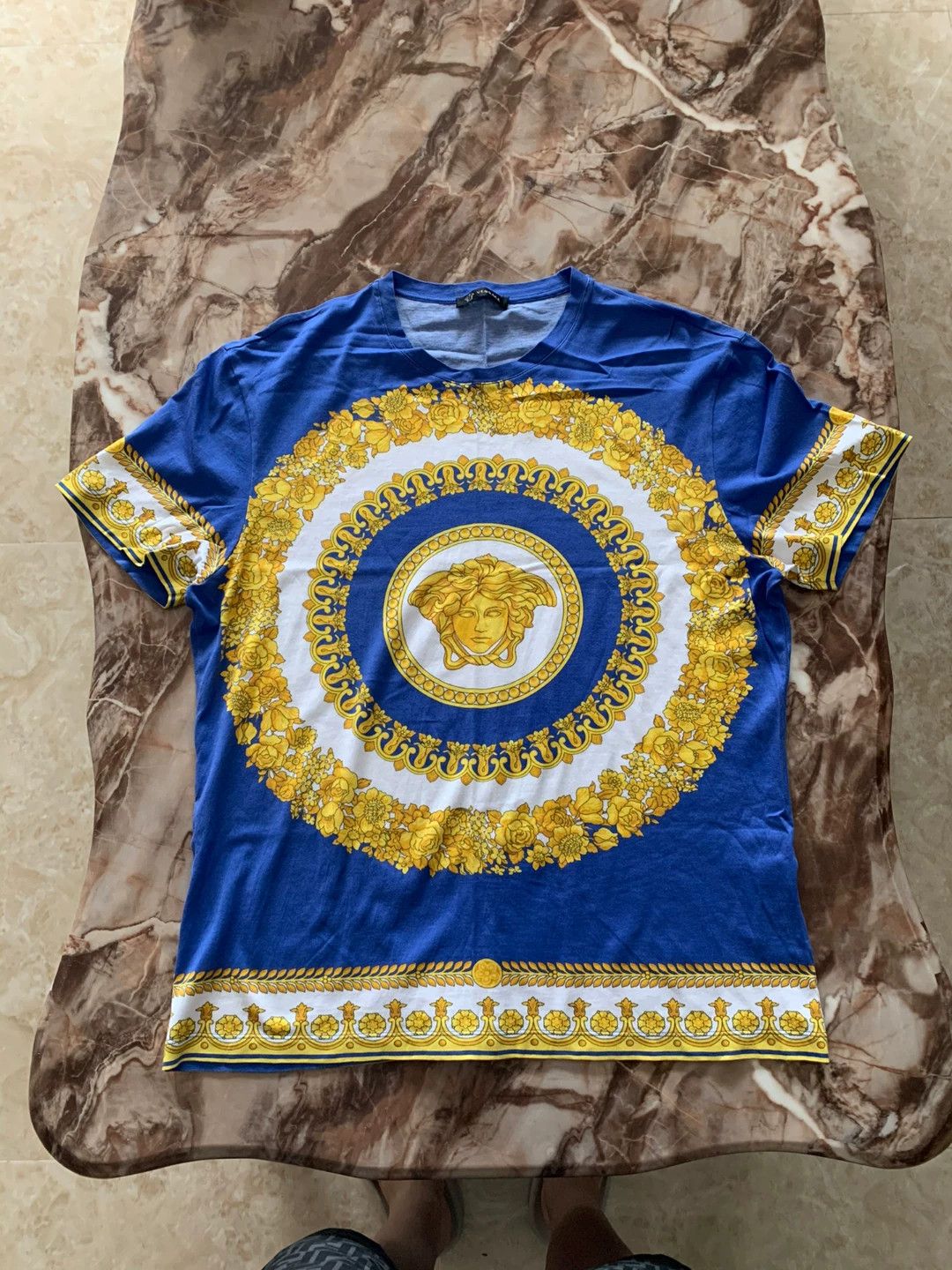 Versace Versace FAN SIZHE Men's 95 New 2020 Tee Size US L / EU 52-54 / 3 - 1 Thumbnail