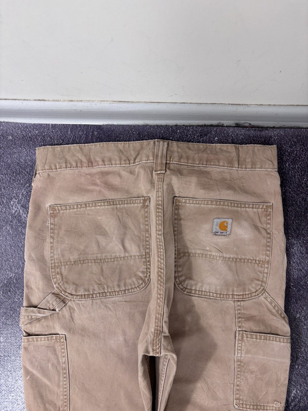 Carhartt Vintage Carhartt Relaxed Fit Distressed Utility Work Pants Size US 31 - 6 Thumbnail