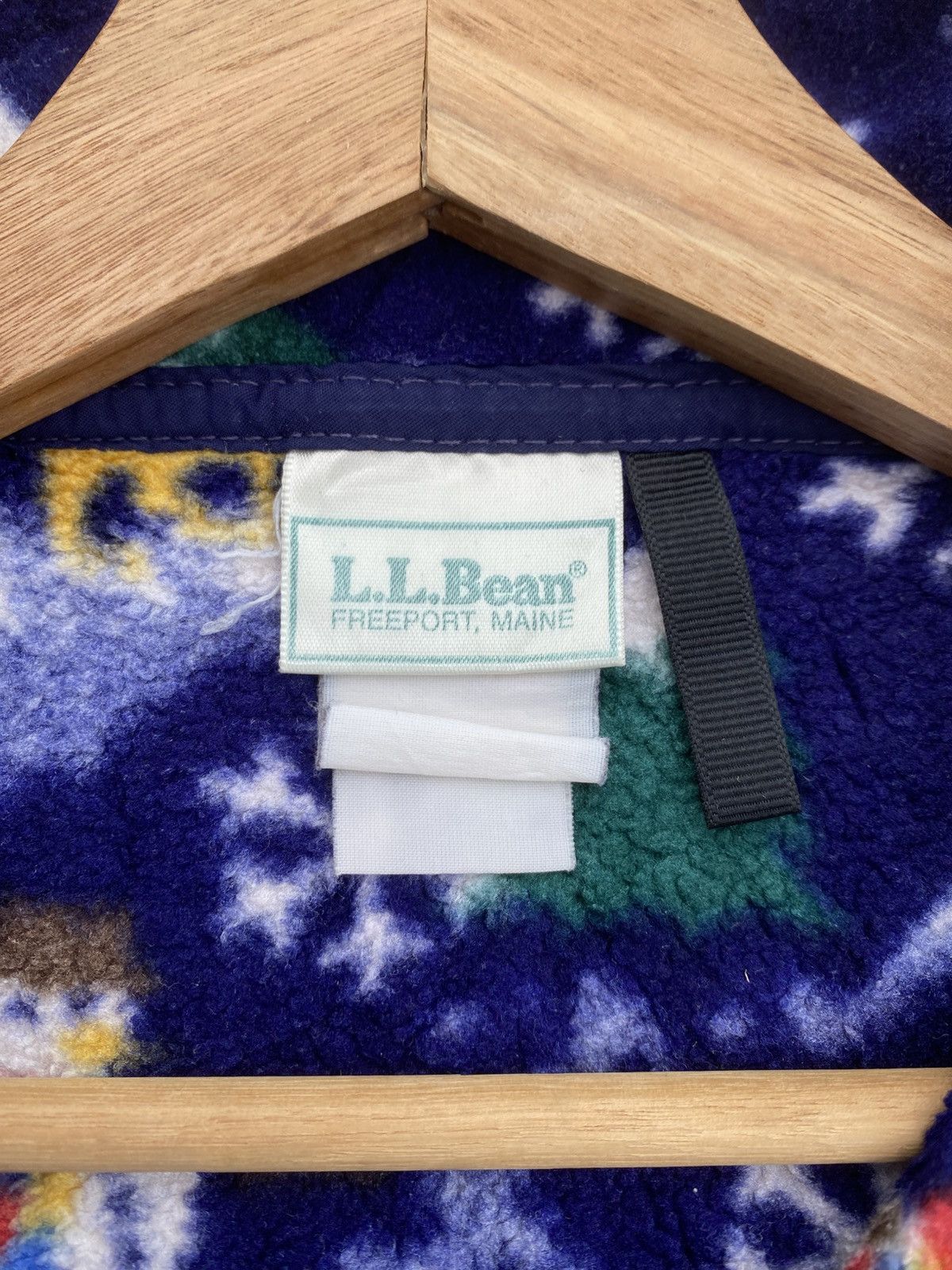L.L. Bean Rare Vintage L.L Bean Christmas Fleece Pull Over Sweater Size US L / EU 52-54 / 3 - 8 Thumbnail