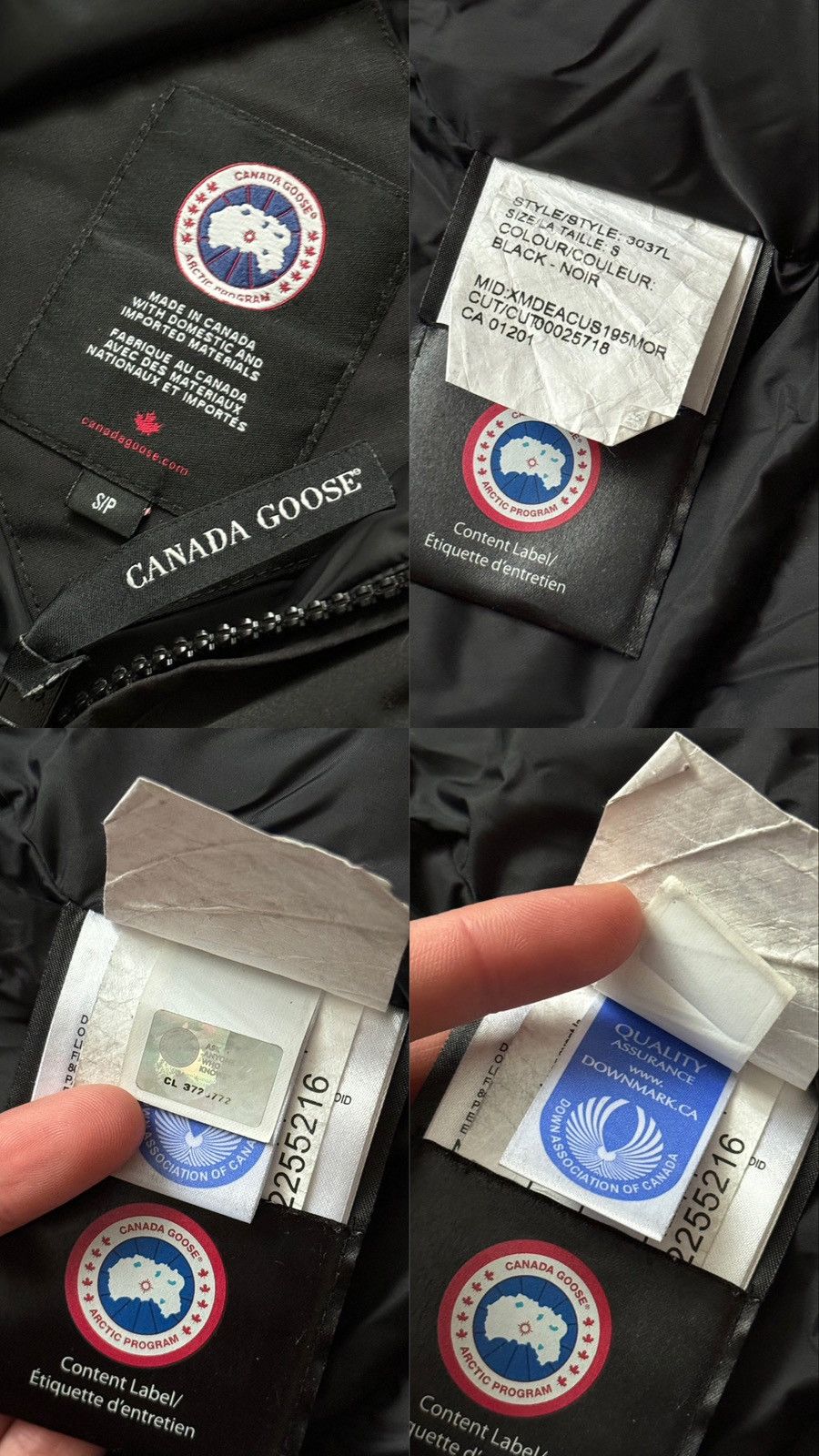 Canada Goose × Vintage Canada Goose 🇨🇦 🪿 S Wmns down duck jacket parka coat puffer Size S / US 4 / IT 40 - 14 Thumbnail