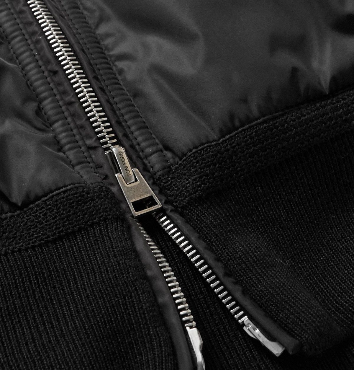 Tom Ford o1w1db10125 TFK154 Wool Hooded Jacket in Black Size US M / EU 48-50 / 2 - 3 Thumbnail
