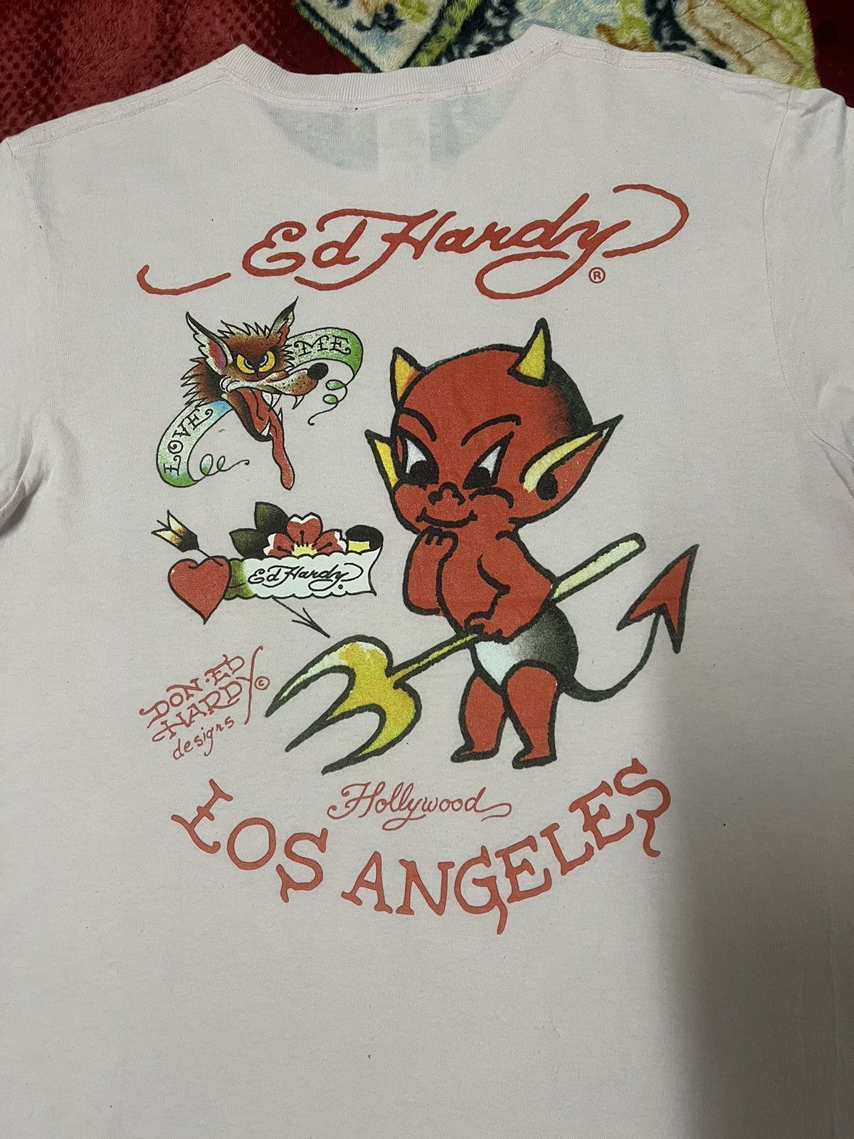 Christian Audigier × Ed Hardy × Tedman Ed Hardy X Ted Company Design Tshirt Size US S / EU 44-46 / 1 - 3 Thumbnail