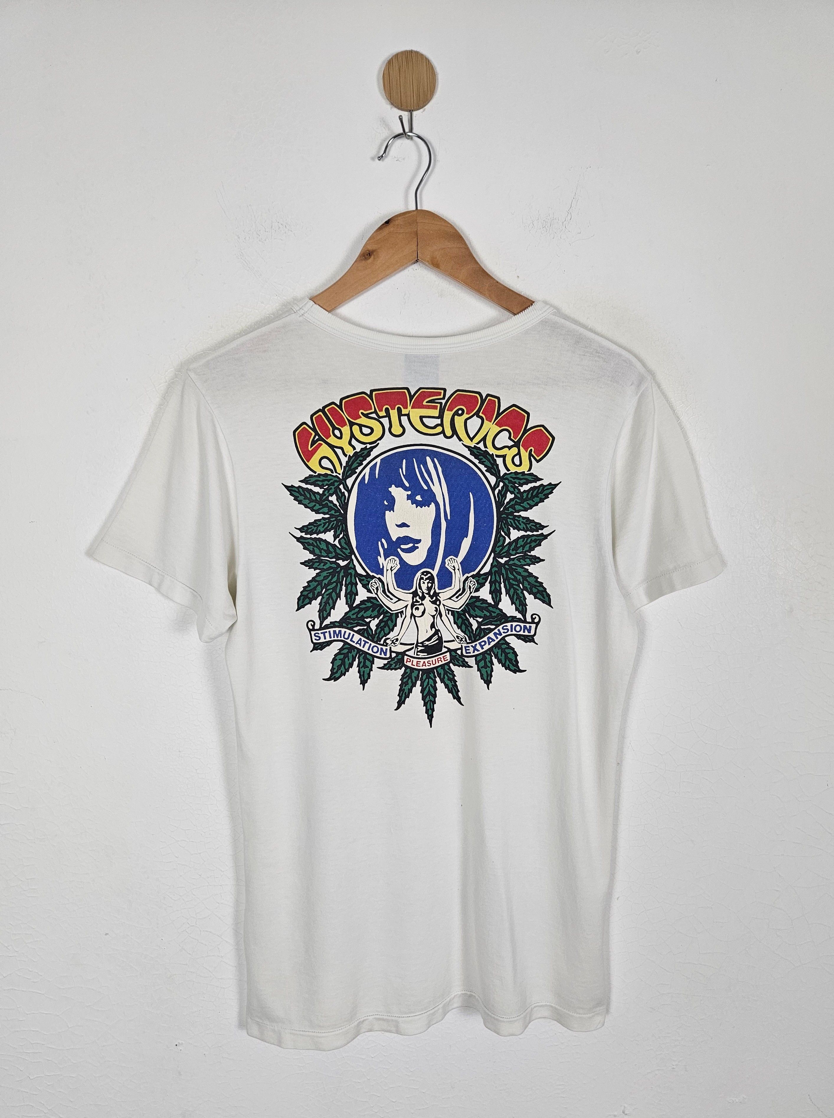 Hysteric Glamour Hysteric Glamour Weed Marijuana shirt Size US S / EU 44-46 / 1 - 1 Thumbnail