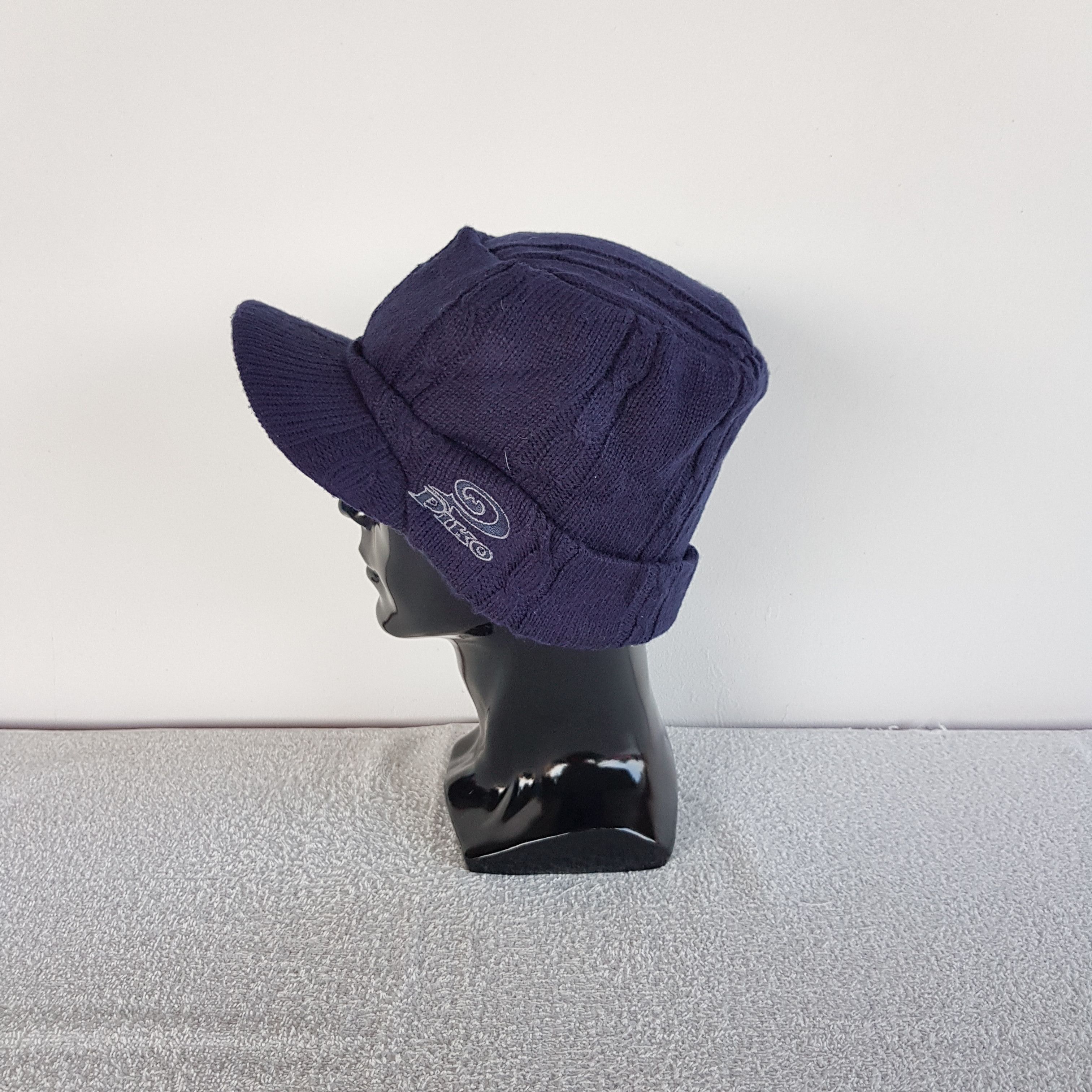 Japanese Brand Vintage Piko Beanie Skateboarding Snow Caps Surfwear Hats Size ONE SIZE - 4 Thumbnail