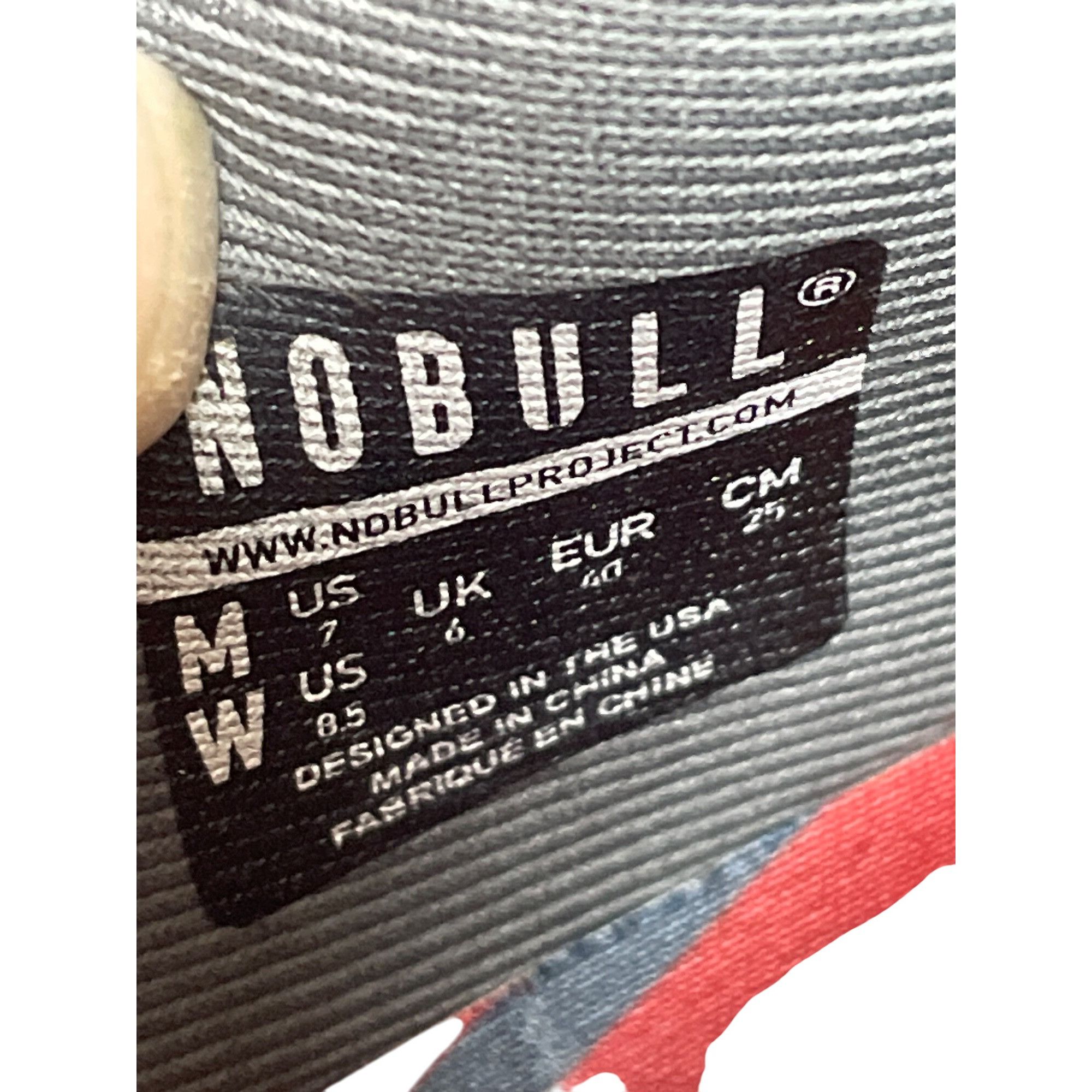 Other NoBull Womans Gray Red yellow Run walk sneakers Sz 8.5 SKU 9 Size US 8.5 / IT 38.5 - 6 Thumbnail