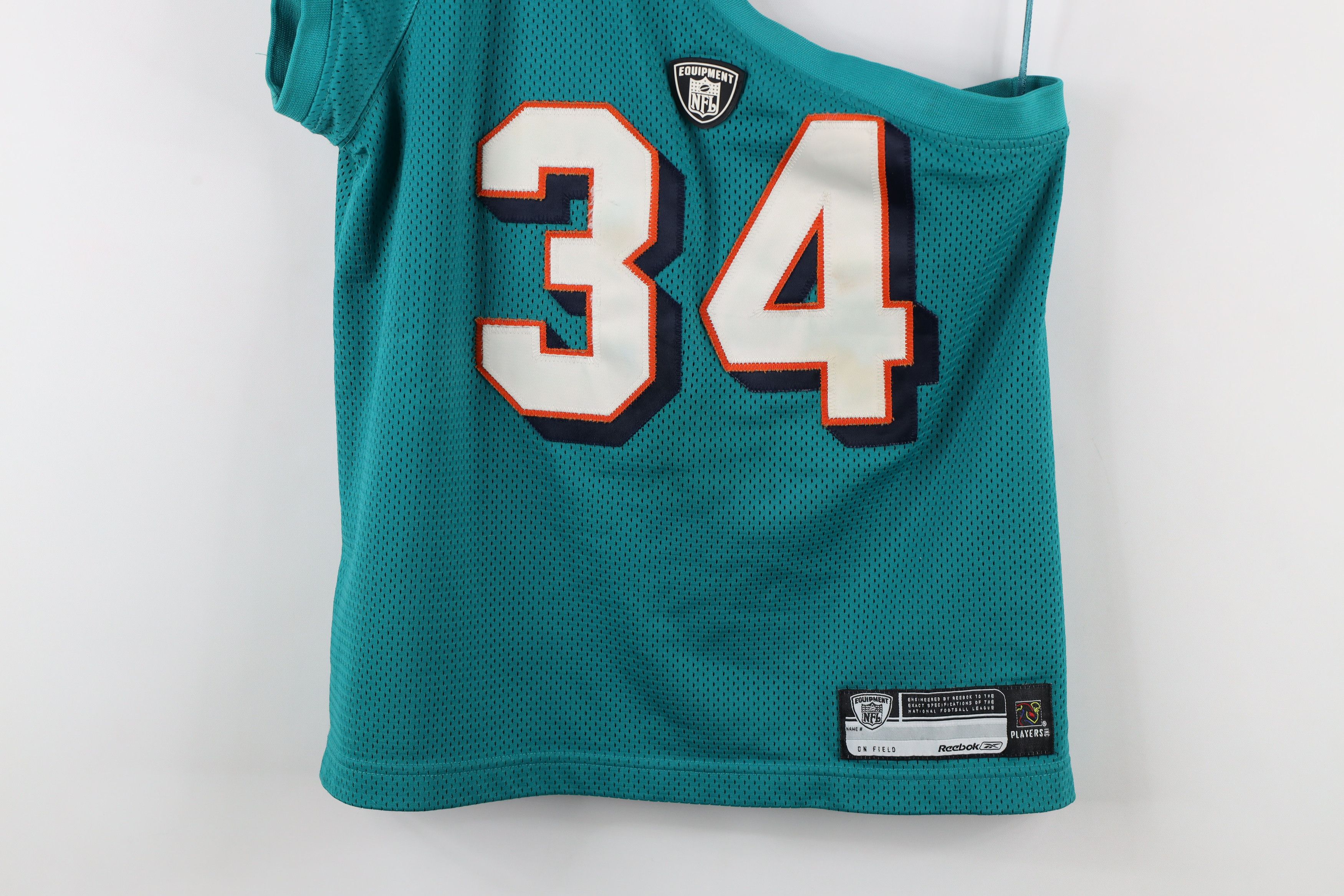 Reebok × Vintage Vintage Reebok Ricky Williams Miami Dolphins Football Jersey Size L / US 10 / IT 46 - 3 Thumbnail
