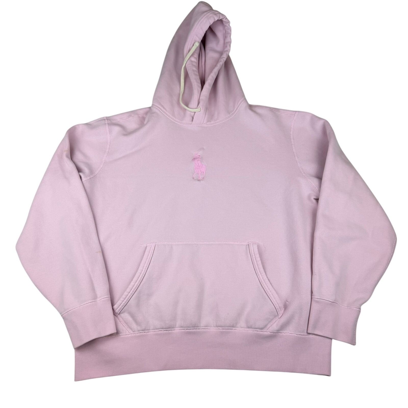 Polo Ralph Lauren Polo Ralph Lauren Pink Hoodie Sweatshirt Size Medium Size M / US 6-8 / IT 42-44 - 1 Thumbnail