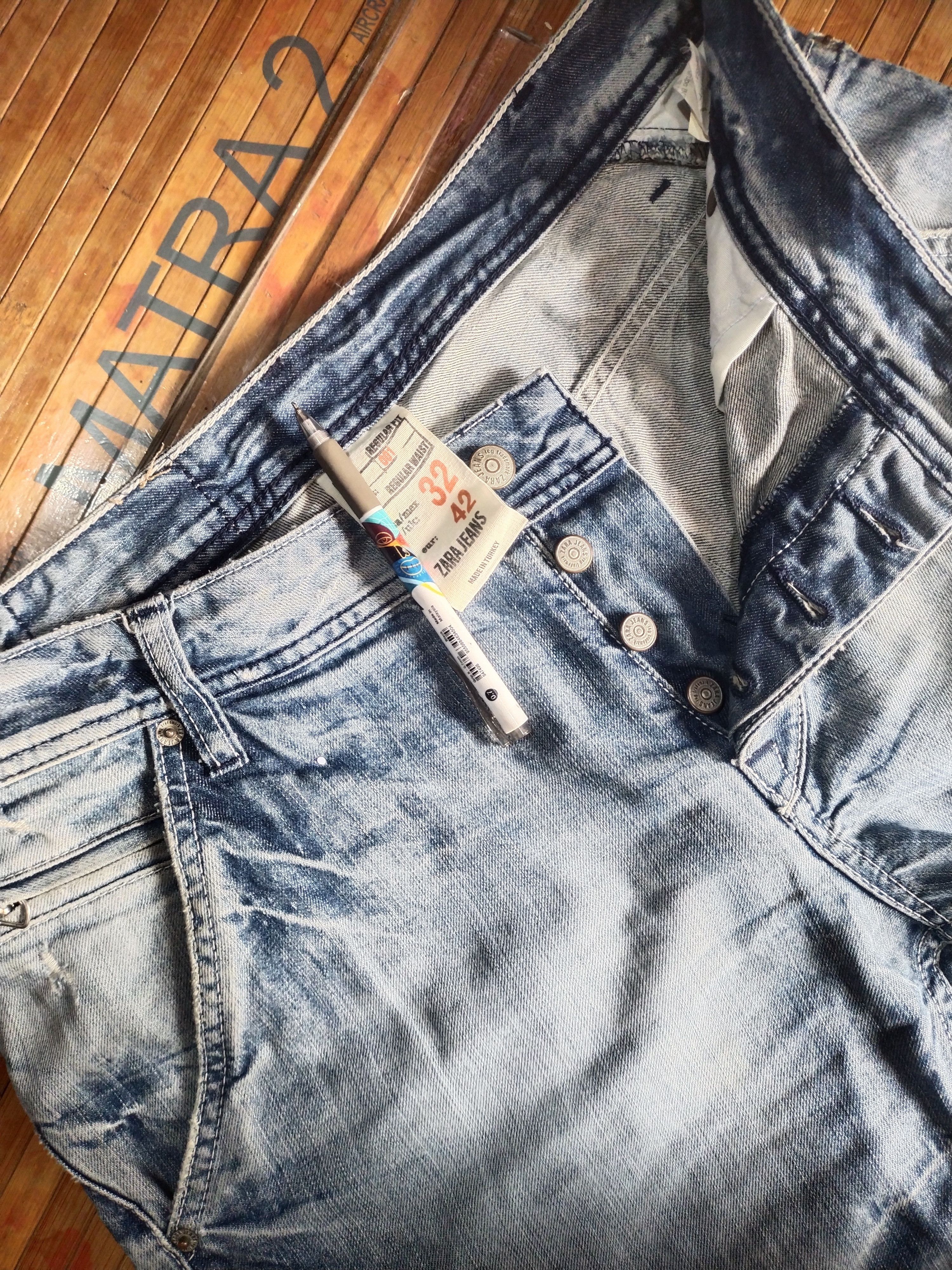Zara Jeans Vintage ZARA Sz 32" Size US 32 / EU 48 - 9 Thumbnail