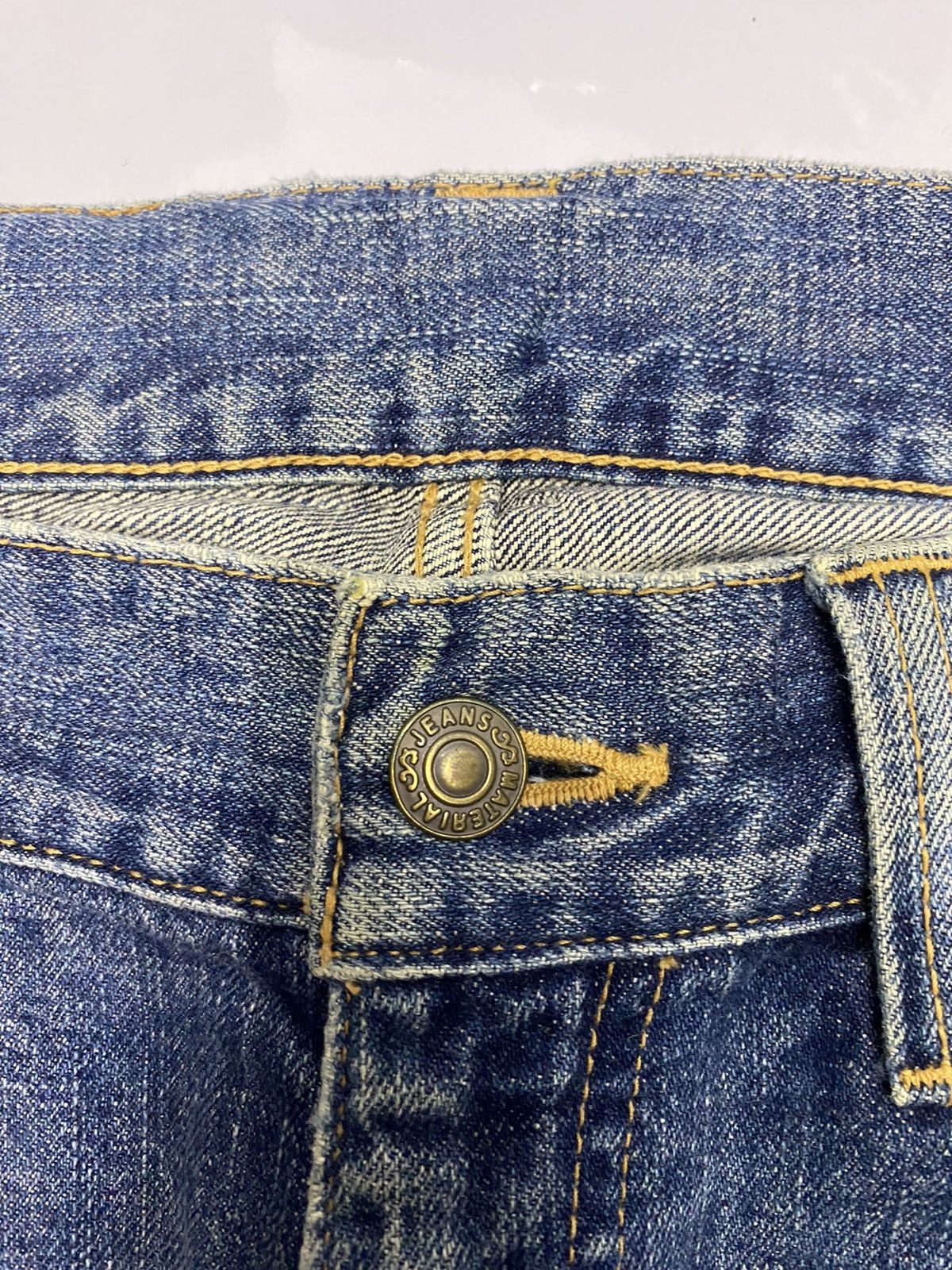 Hysteric Glamour × Japanese Brand GRAIL🔥MTRL 🇯🇵 DISTRESS DENIM JEANS MATERIAL GIRL JEANS Size US 32 / EU 48 - 8 Thumbnail