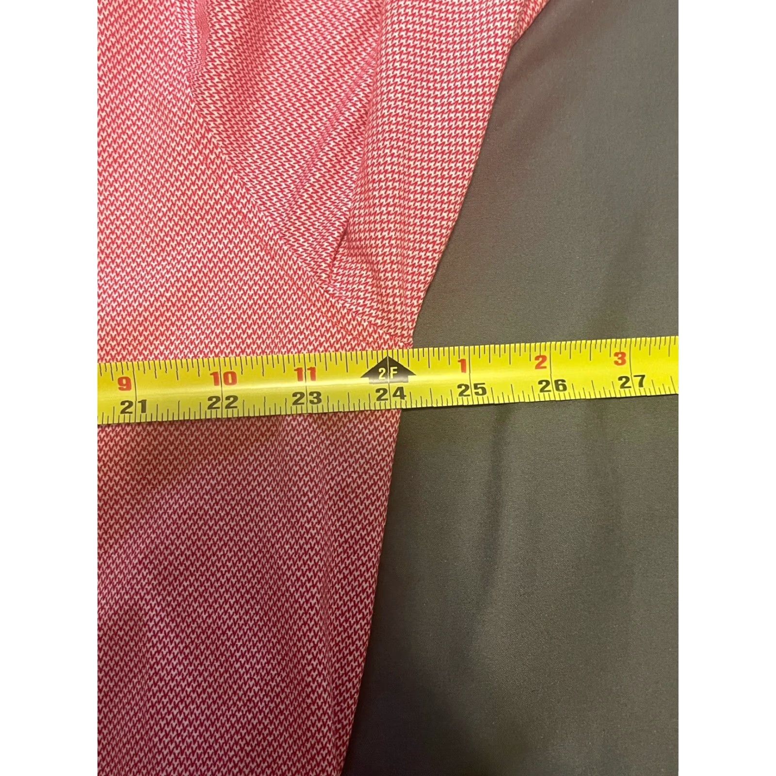 Pinko Buttercloth Icy Cotton Shirt Mens XL Pink Geometric Long Sleeve Button-Up Size US XL / EU 56 / 4 - 3 Thumbnail