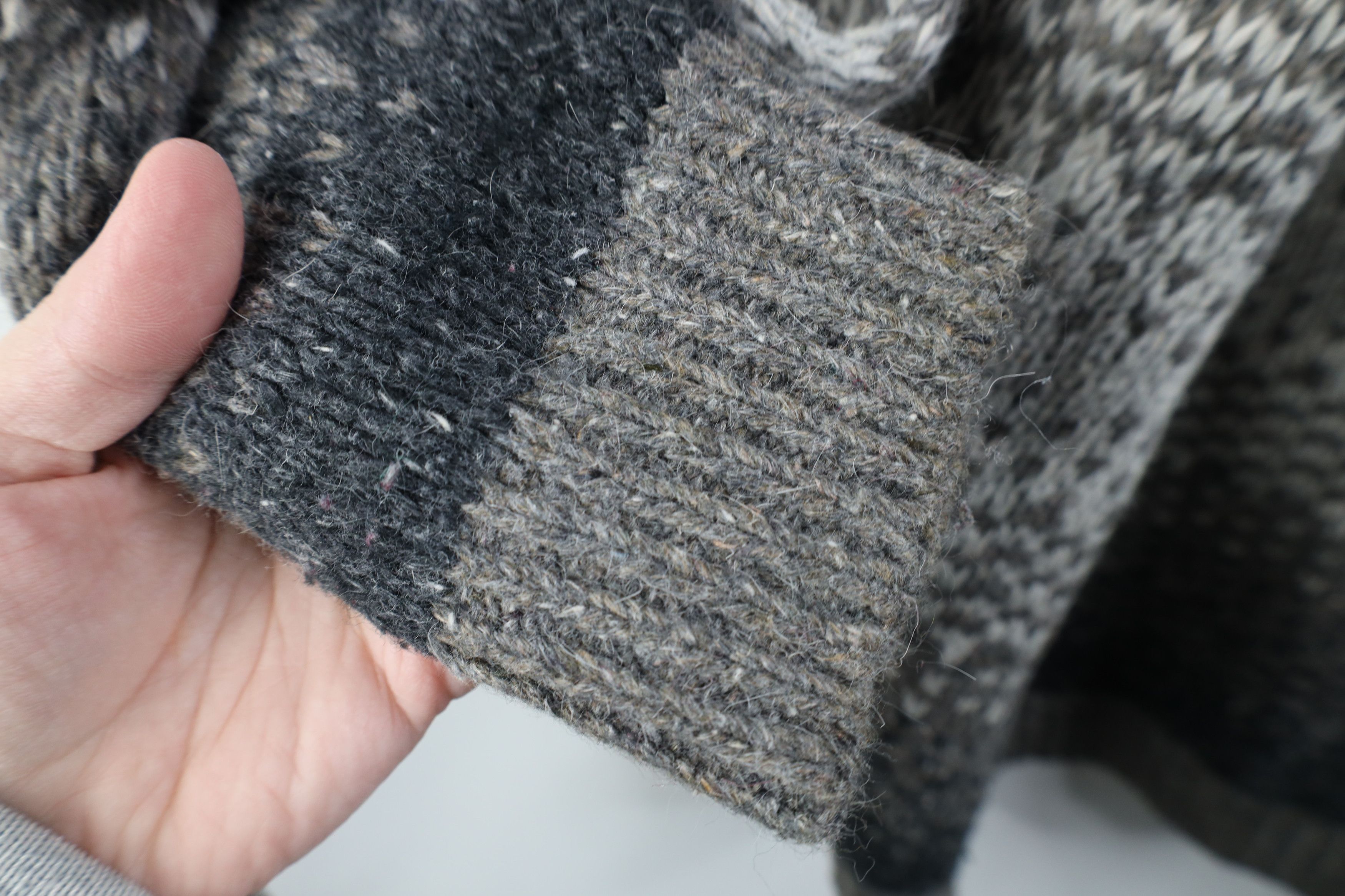 Vintage Vintage 90s Streetwear Angora Blend Knit Crewneck Sweater Size US L / EU 52-54 / 3 - 8 Thumbnail