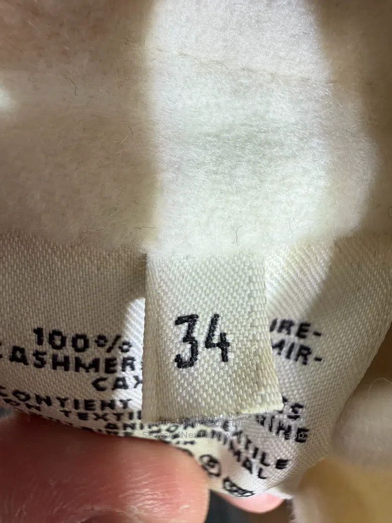 Hermes Hermes Ivory double-breasted cashmere coat Size XXS / US 00 / IT 34 - 5 Thumbnail
