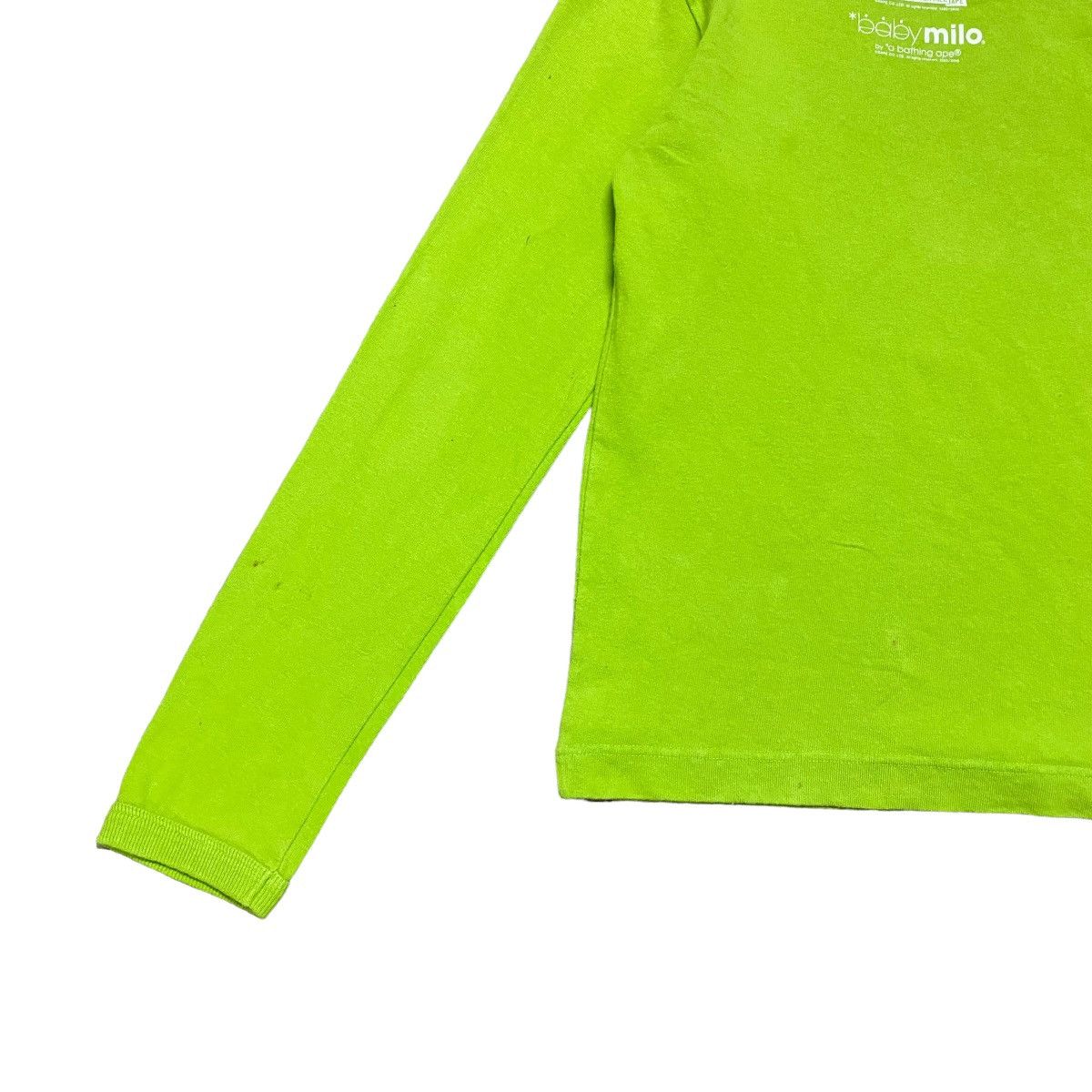Bape Baby Milo Long Sleeve Tee Size S / US 4 / IT 40 - 11 Thumbnail