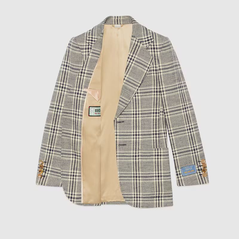 Gucci o1s1wg110225 Check Jacket in Multicolor Size US S / EU 44-46 / 1 - 6 Thumbnail