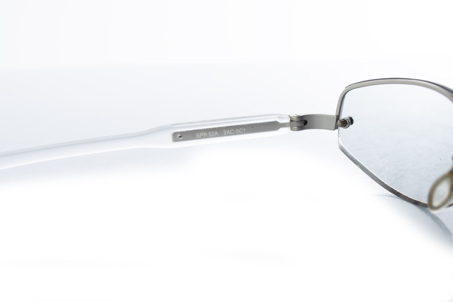 Prada Prada, rimless metal and plastic sunglasses Size ONE SIZE - 6 Thumbnail