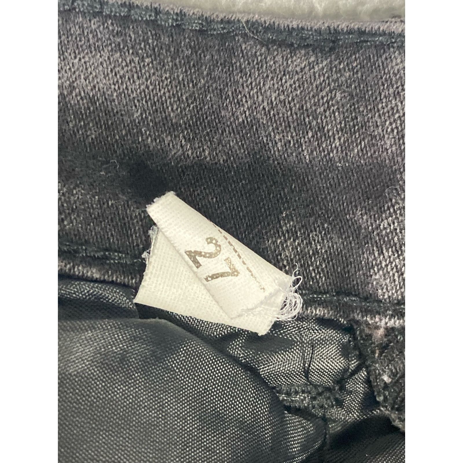 Other Women’s Black Slim Taper Stretch Denim Jeans Size 27 Size 27" / US 4 / IT 40 - 2 Thumbnail