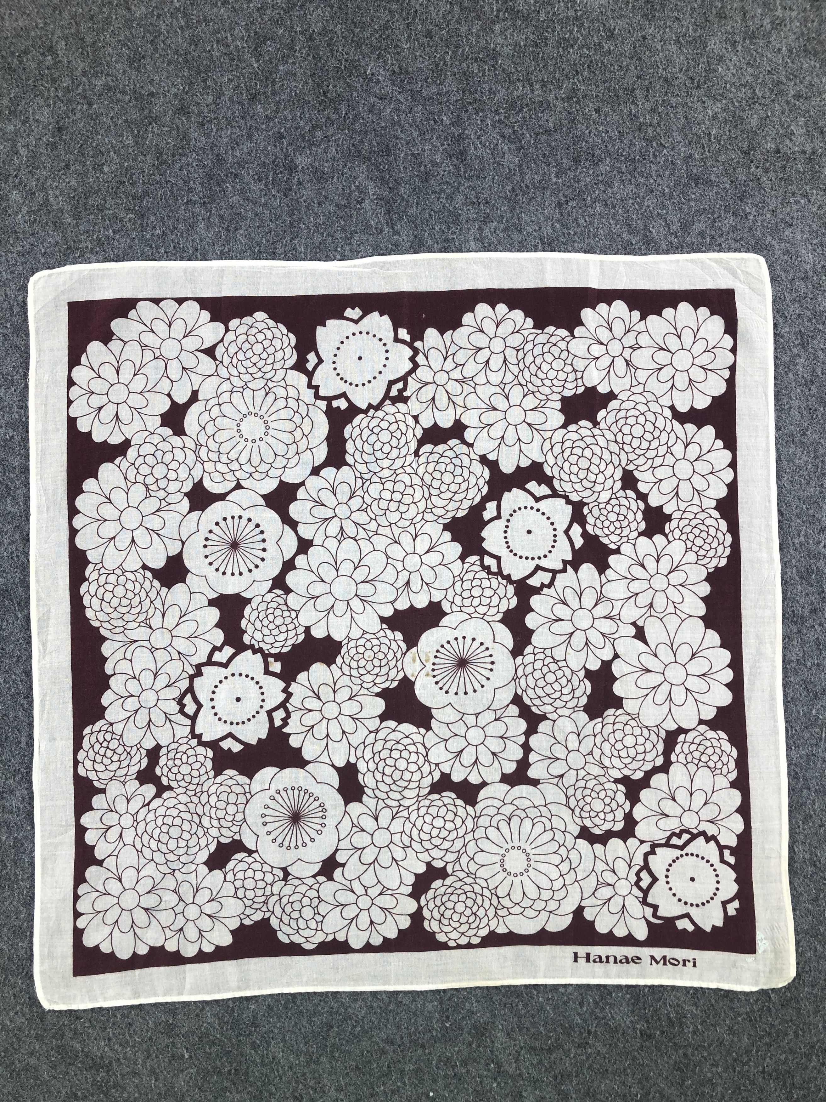Hanae Mori × Vintage Hanae Mori Handkerchief / Bandana / Neckerchief Size ONE SIZE - 3 Thumbnail