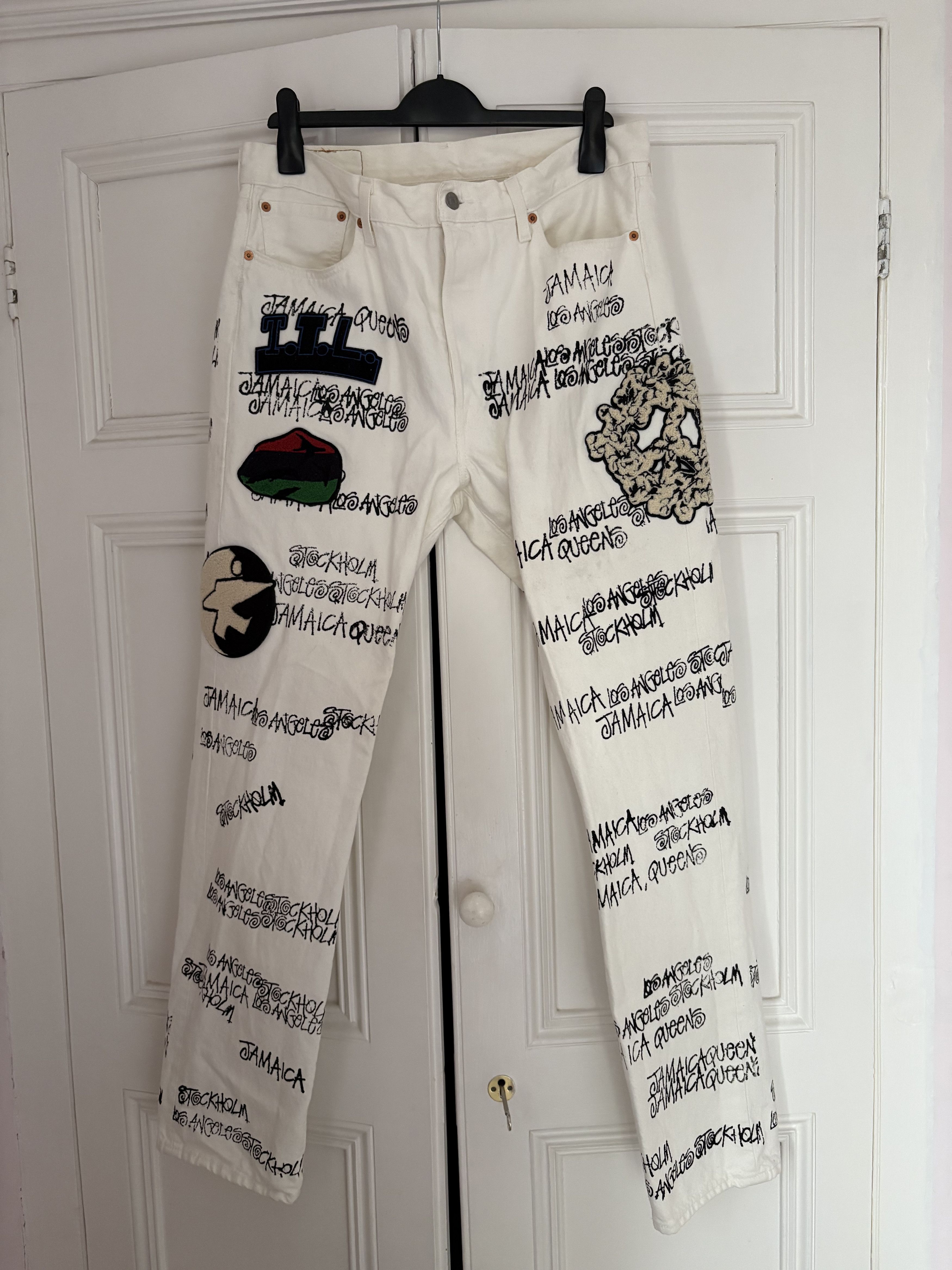 Levi's × Stussy Stussy Levi's Crispy Rinse 568 Jean Pants | Grailed