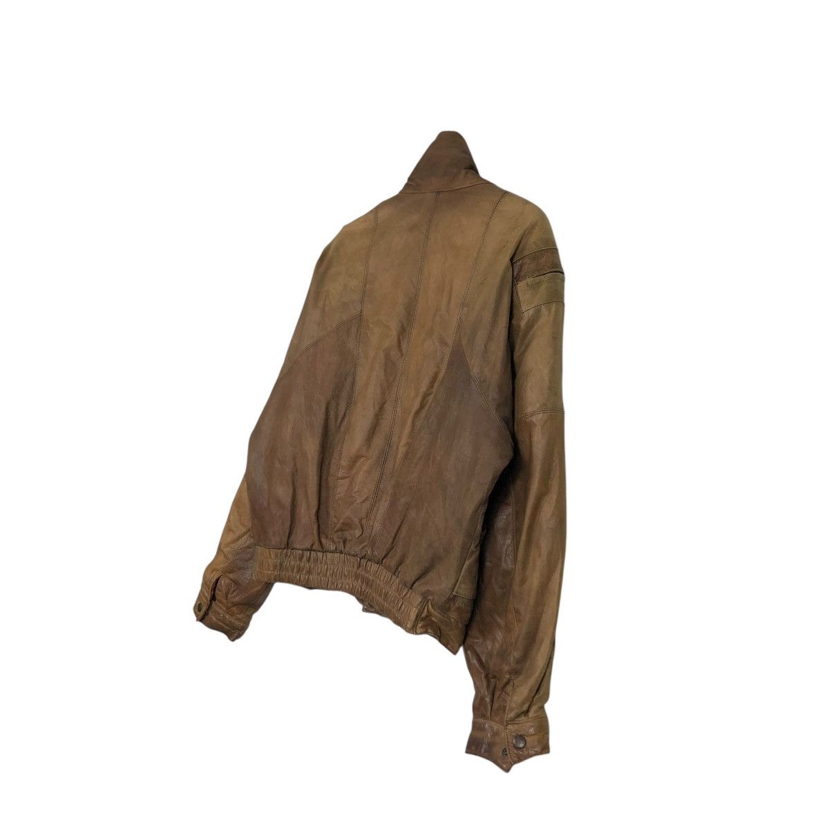 Japanese Brand 🔥VINTAGE LEATHER JACKET BOMBER SIN THUNG ISSEY MIYAKE Size US M / EU 48-50 / 2 - 12 Thumbnail