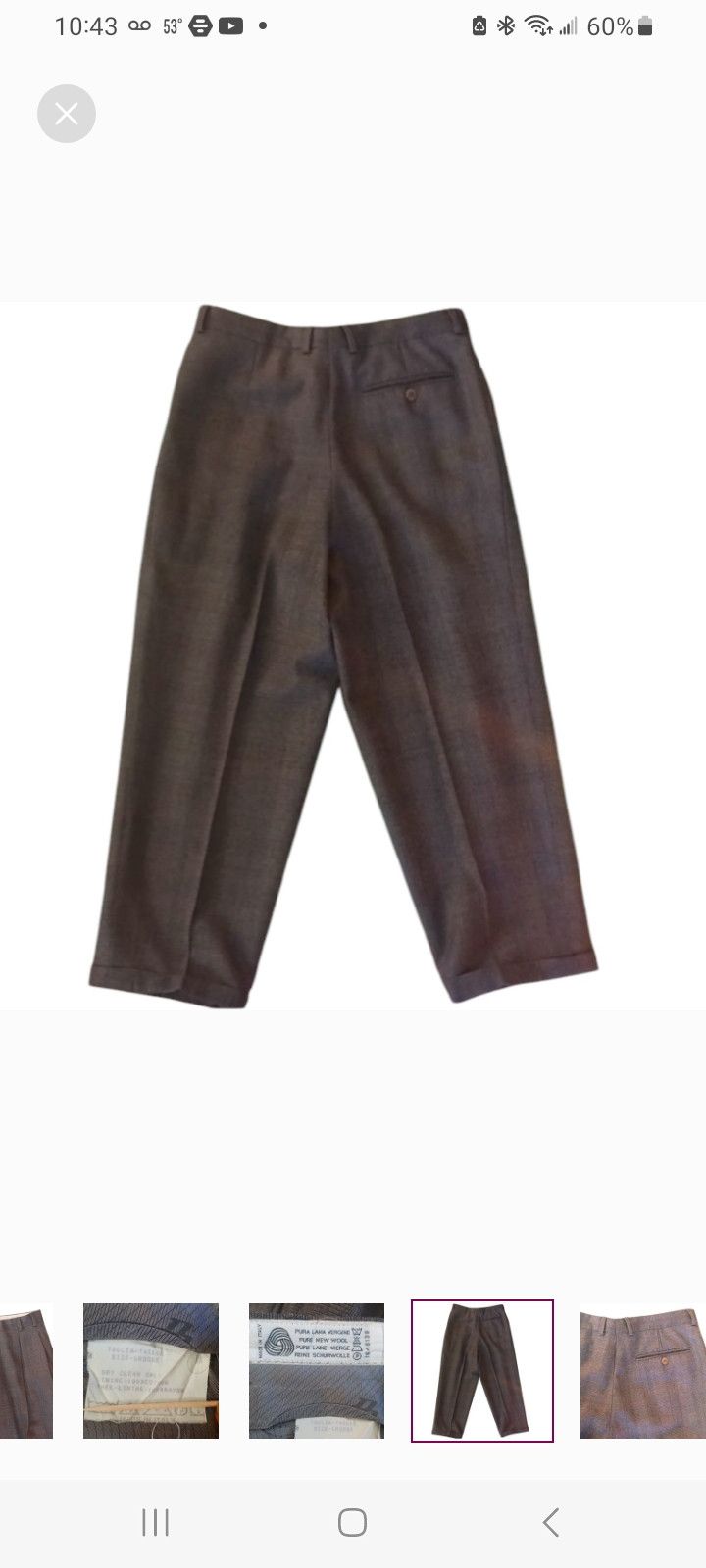 Other ARLOTTA Men's Pants Size US 34 / EU 50 - 6 Thumbnail