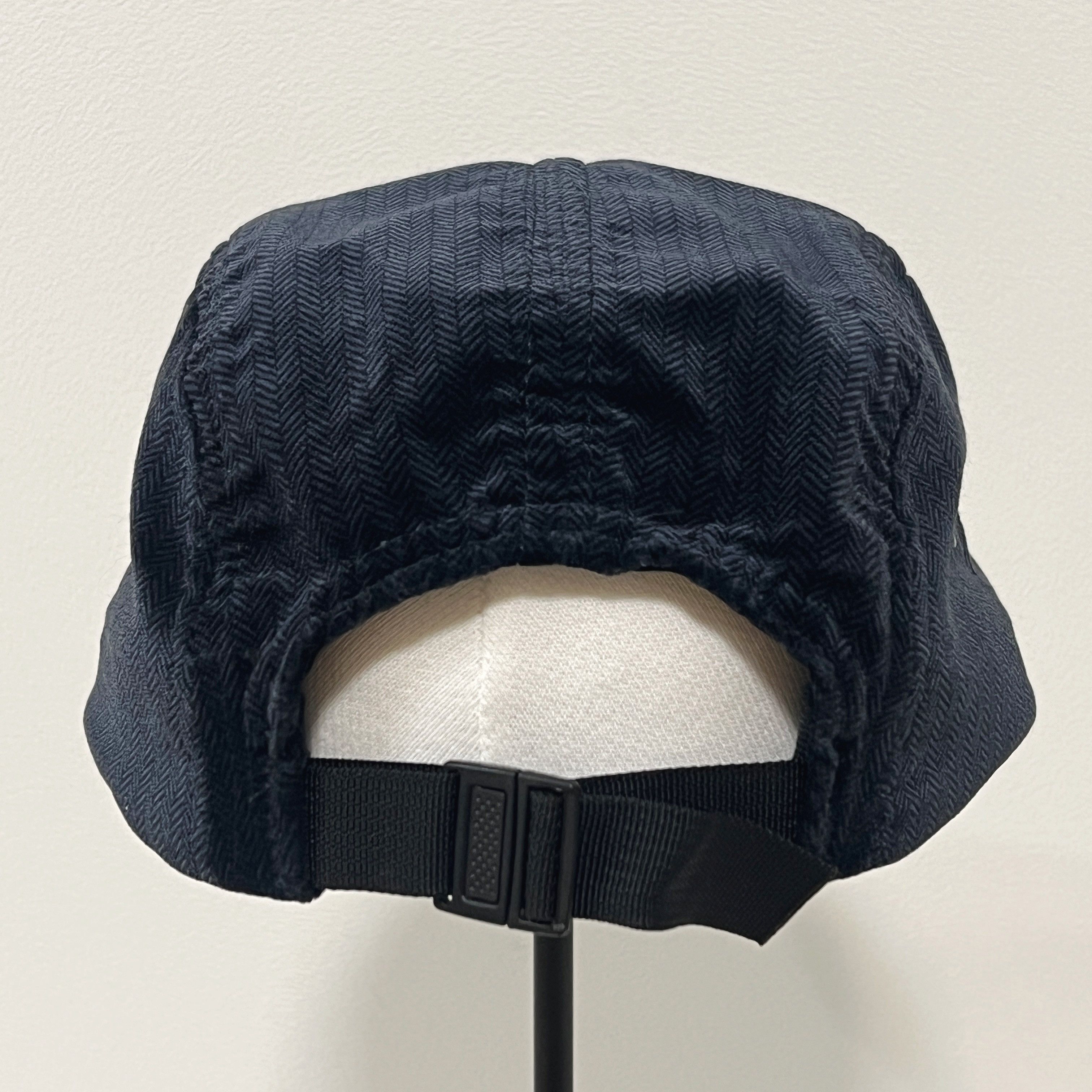 Supreme Supreme 2008 Herringbone Camp Cap Navy Size ONE SIZE - 2 Thumbnail