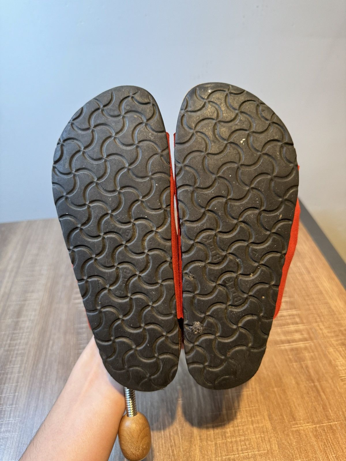 Birkenstock Women's Birkenstock Florida Red 3 Strap Size US 5.5 EU 36 Size US 5.5 / IT 35.5 - 6 Thumbnail