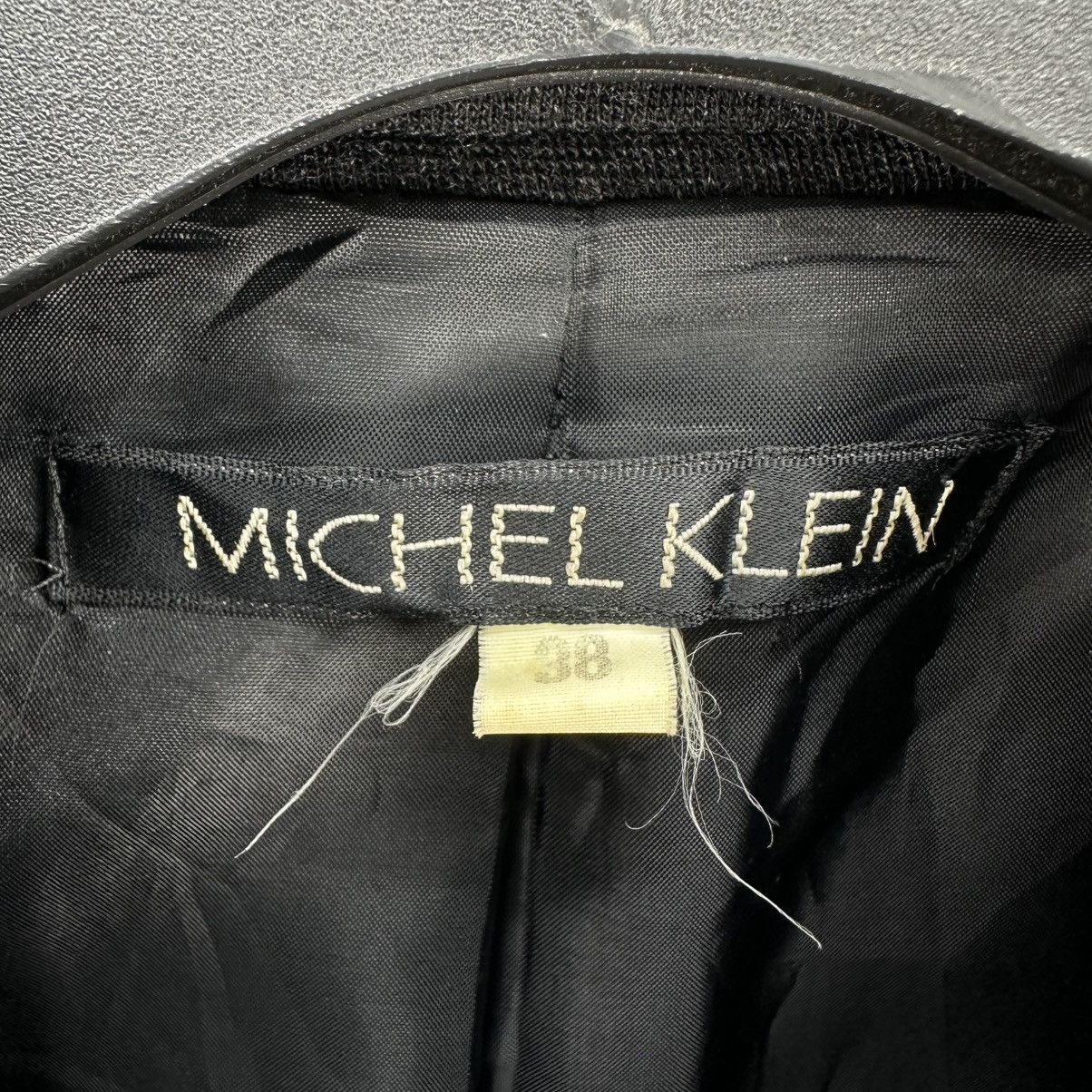 Michel Klein Vintage 80's Michel Klein Archive Wool Jacket for Ladies Size XXS / US 00 / IT 34 - 12 Thumbnail