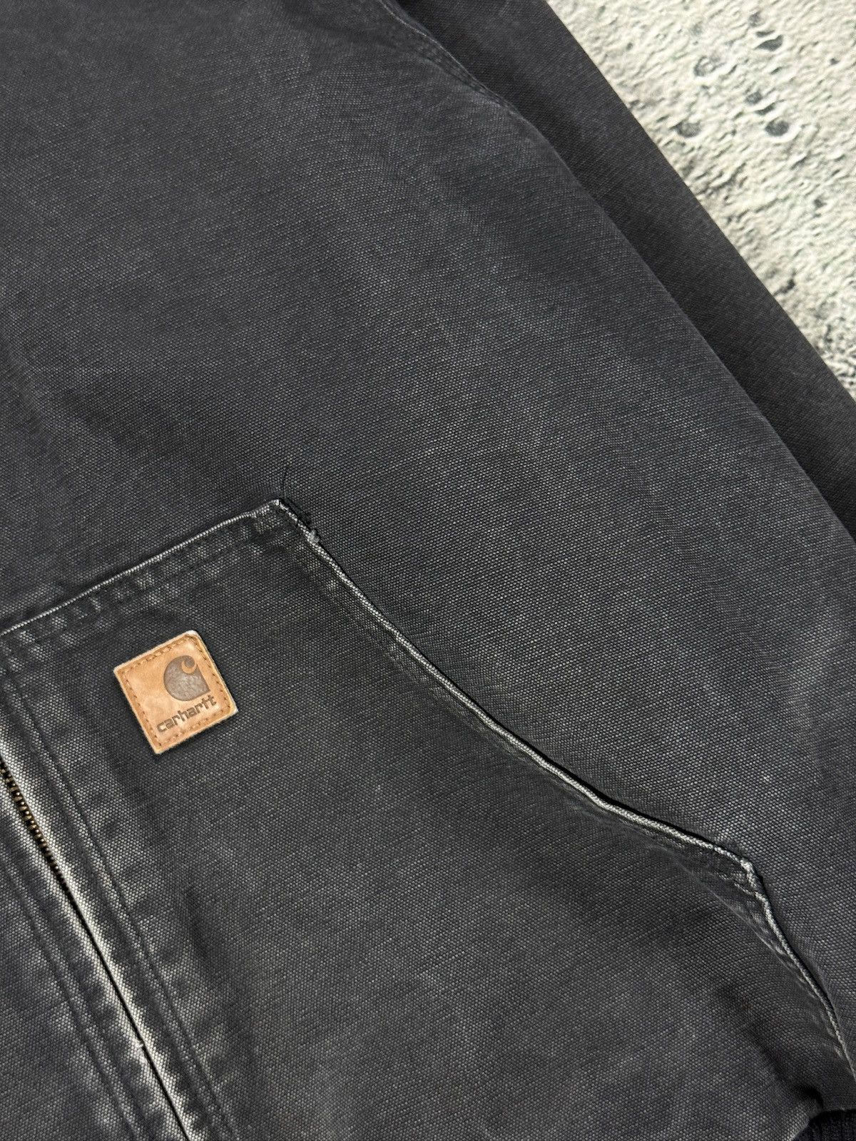 Carhartt OG Carhartt Active Jacket Washed vintage black Size US L / EU 52-54 / 3 - 2 Thumbnail