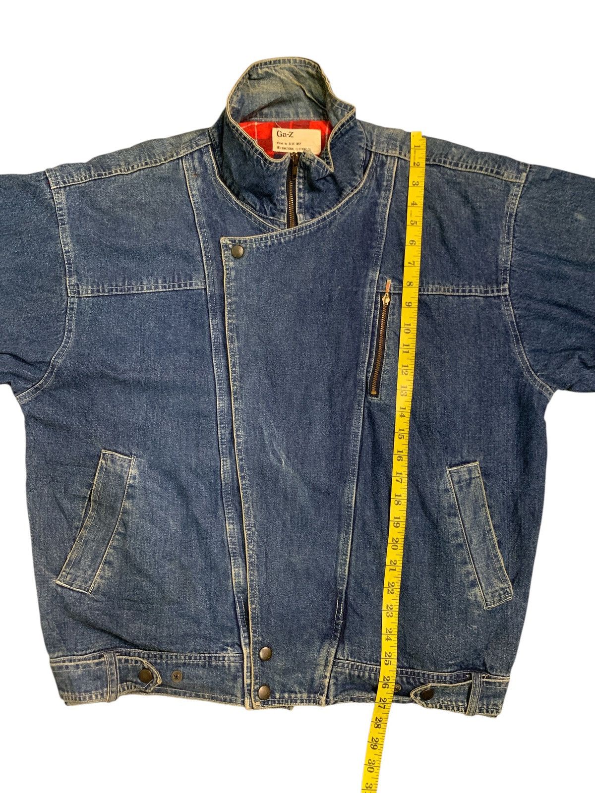 Japanese Brand Rare Design Vintage Device Casual Ga-Z Denim Jacket Size US L / EU 52-54 / 3 - 6 Thumbnail