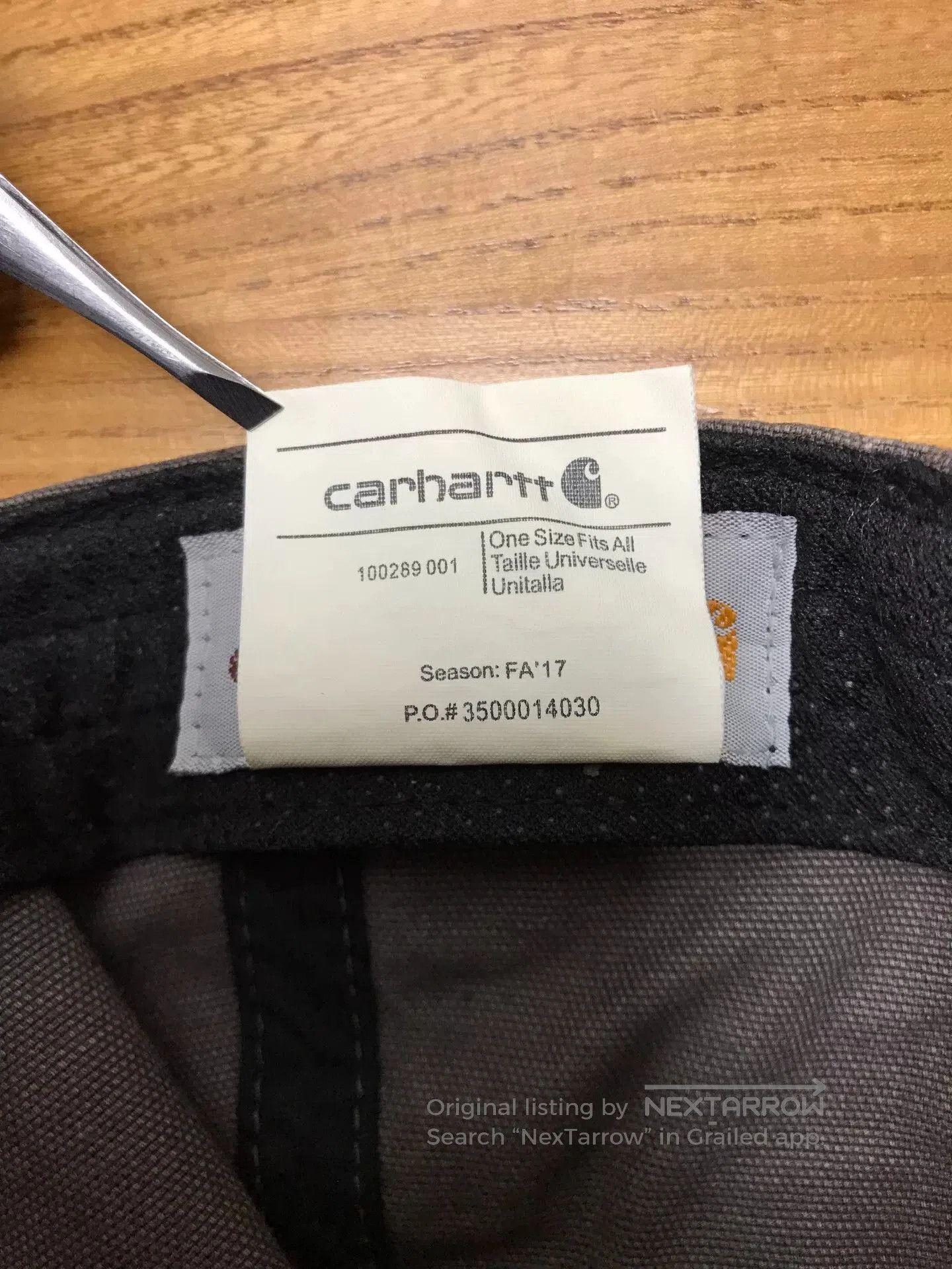 Carhartt Carhartt 100289 001 Baseball Cap. Size ONE SIZE - 9 Thumbnail