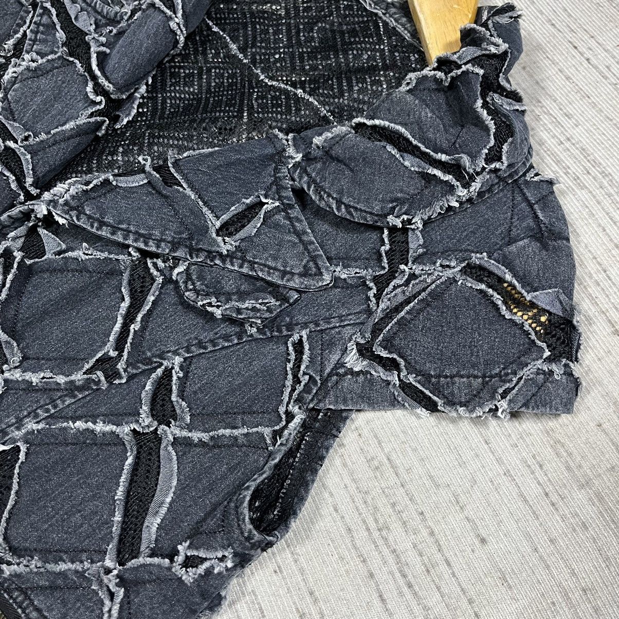 Japanese Brand × Le Grande Bleu (L.G.B.) Japanese Brand patch work vest Size S / US 4 / IT 40 - 7 Thumbnail