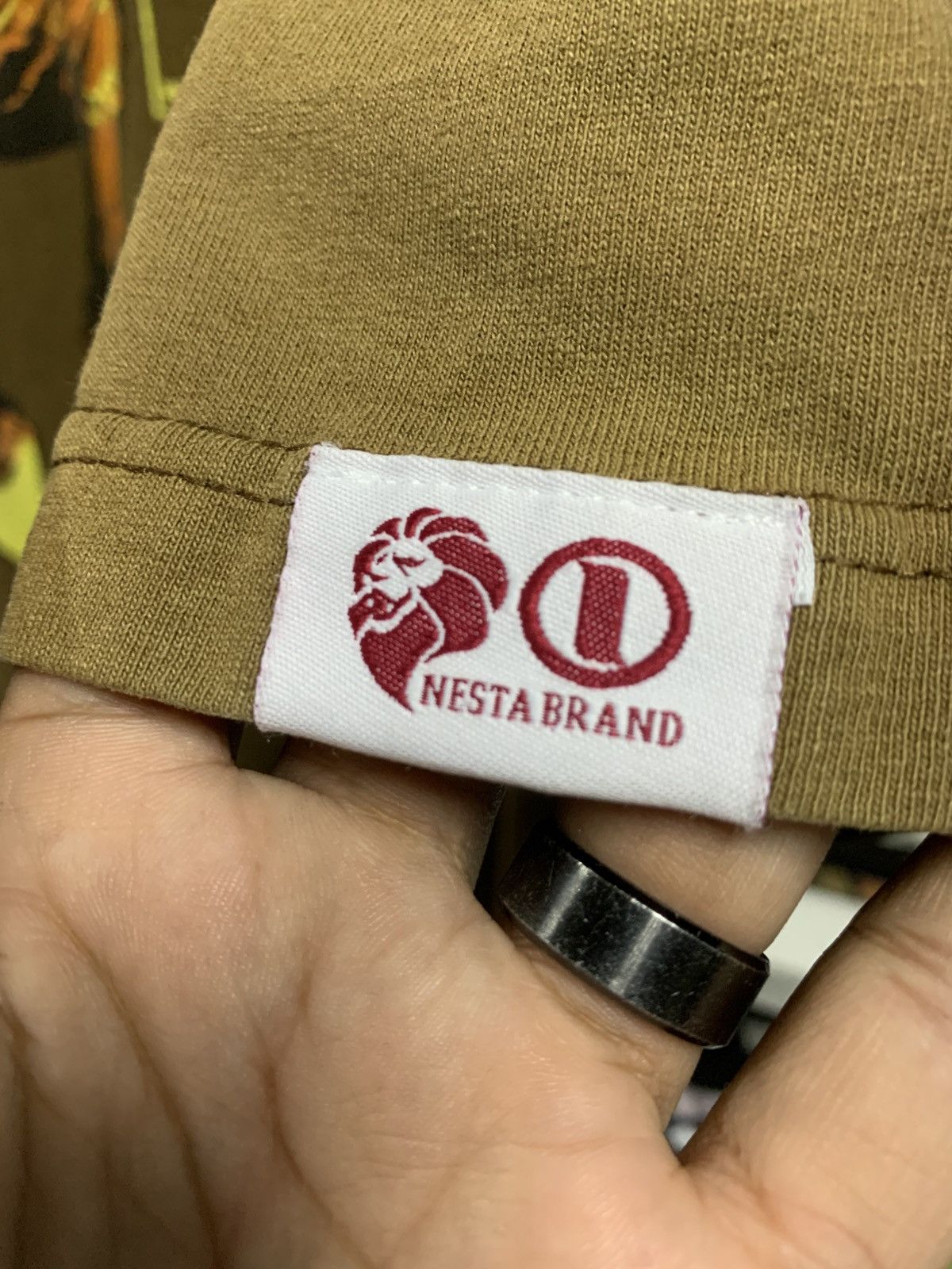 Vintage Vintage Nesta Brand T-Shirt Size US XXL / EU 58 / 5 - 7 Thumbnail