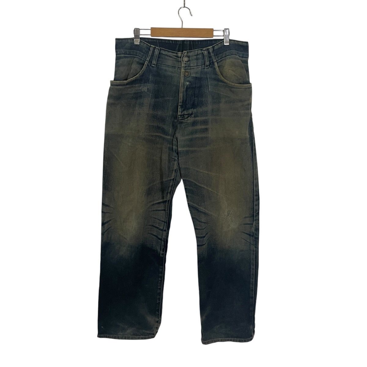 Levi's Vintage Levis Distressed Denim Jeans Size US 35 - 1 Thumbnail