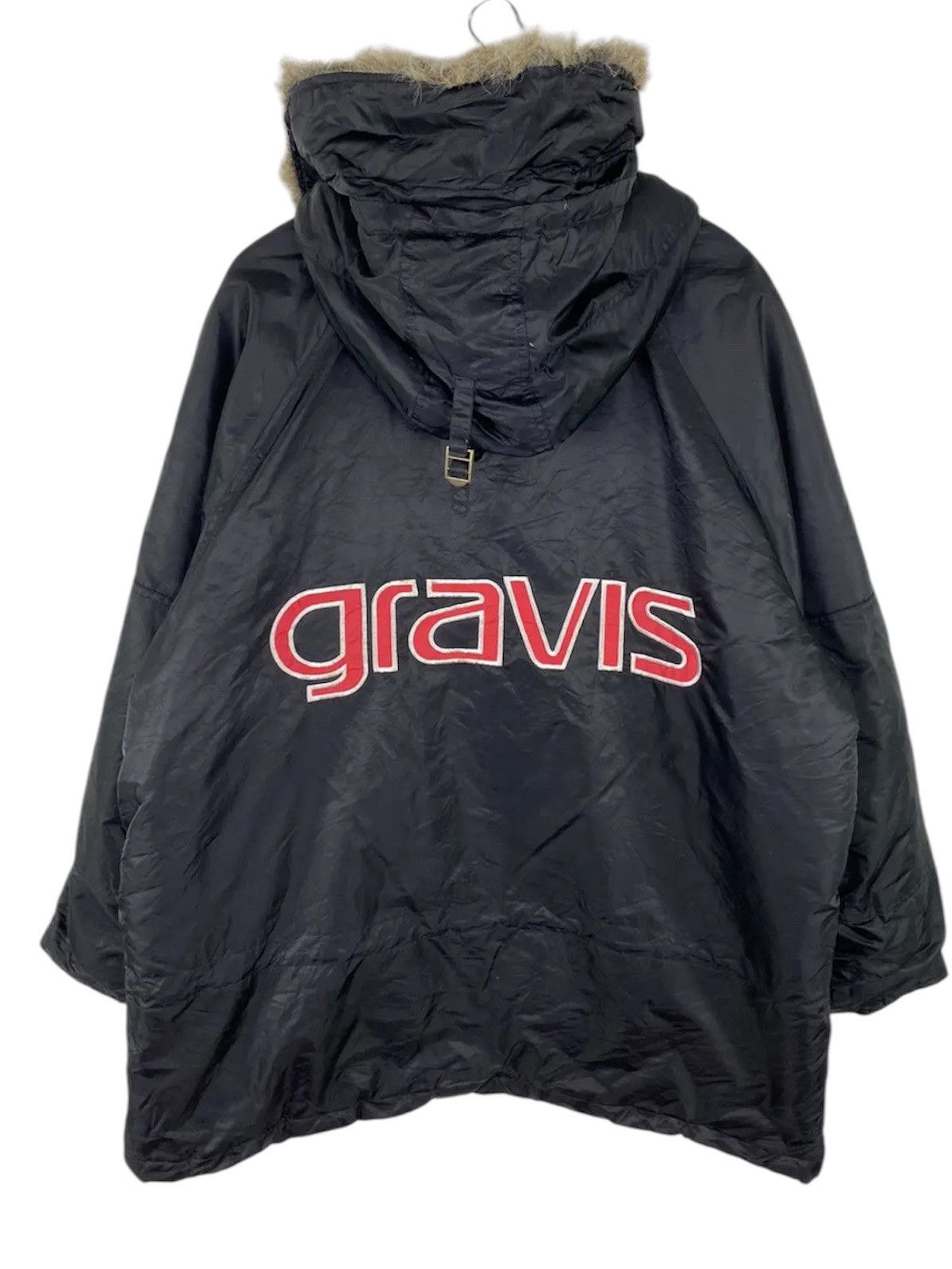 Gravis Vintage Gravis Black Fur-Lined Parka Jacket - Skateboarding Size US L / EU 52-54 / 3 - 1 Thumbnail