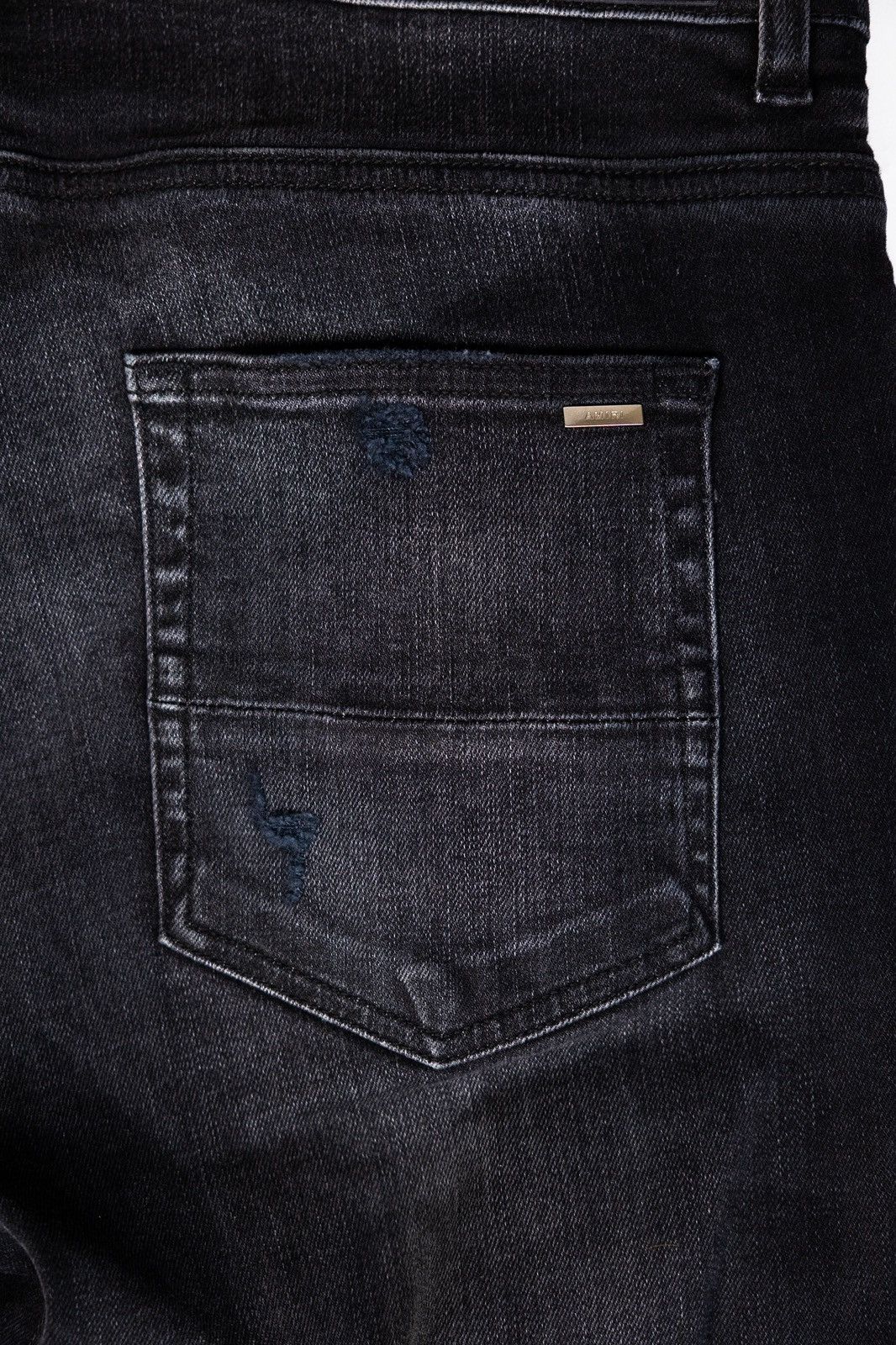 Amiri Amiri Leopard Patch Ripped Denim Size US 33 - 6 Thumbnail