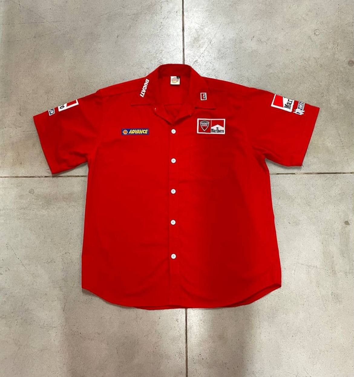 Marlboro × Vintage VERY RARE MARLBORO x DUCATTI RACING SHIRT Size US XXL / EU 58 / 5 - 7 Thumbnail