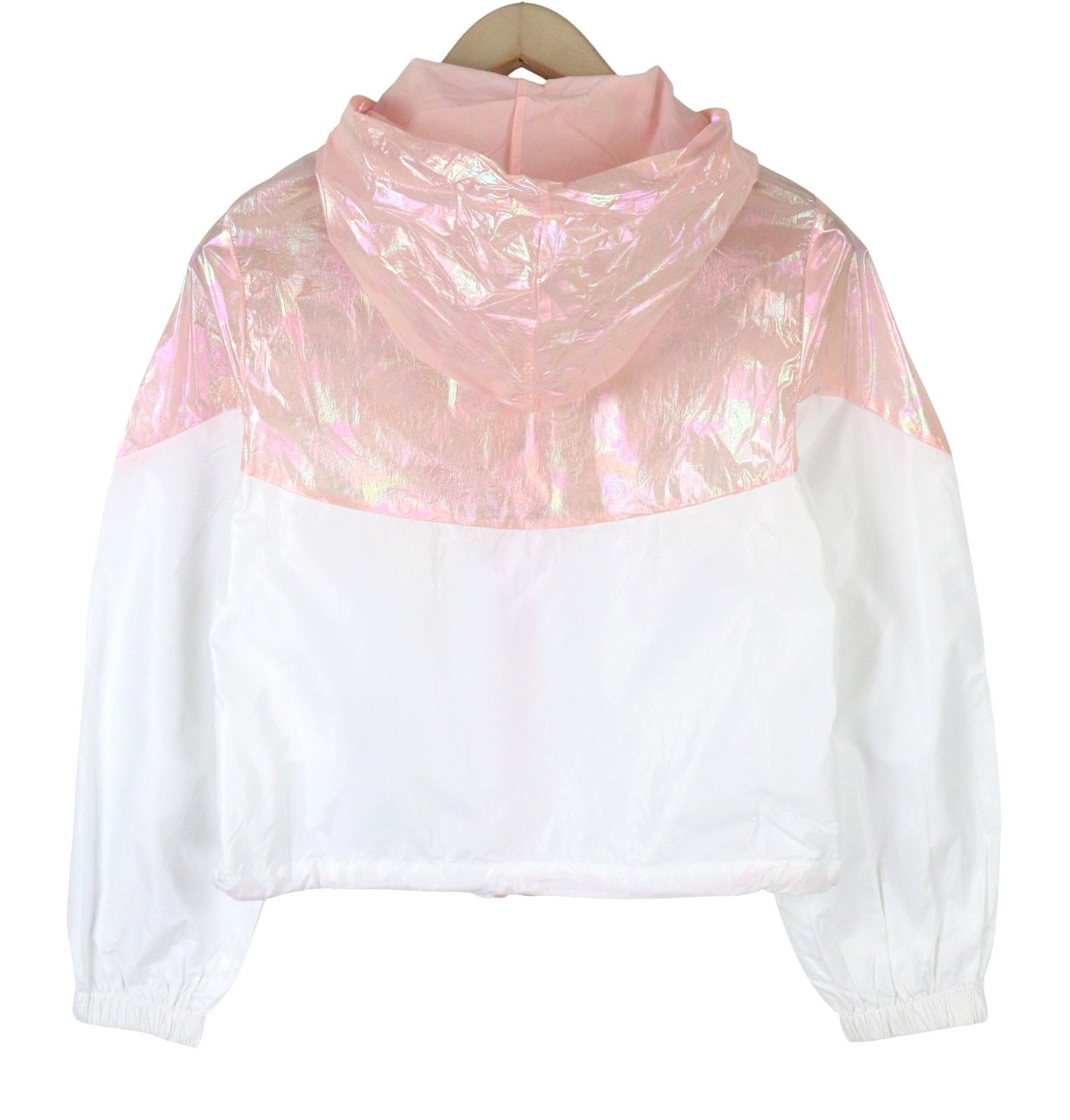 Other ATHLSR XS Pink White Holographic Hooded 87987 Size XS / US 0-2 / IT 36-38 - 4 Thumbnail