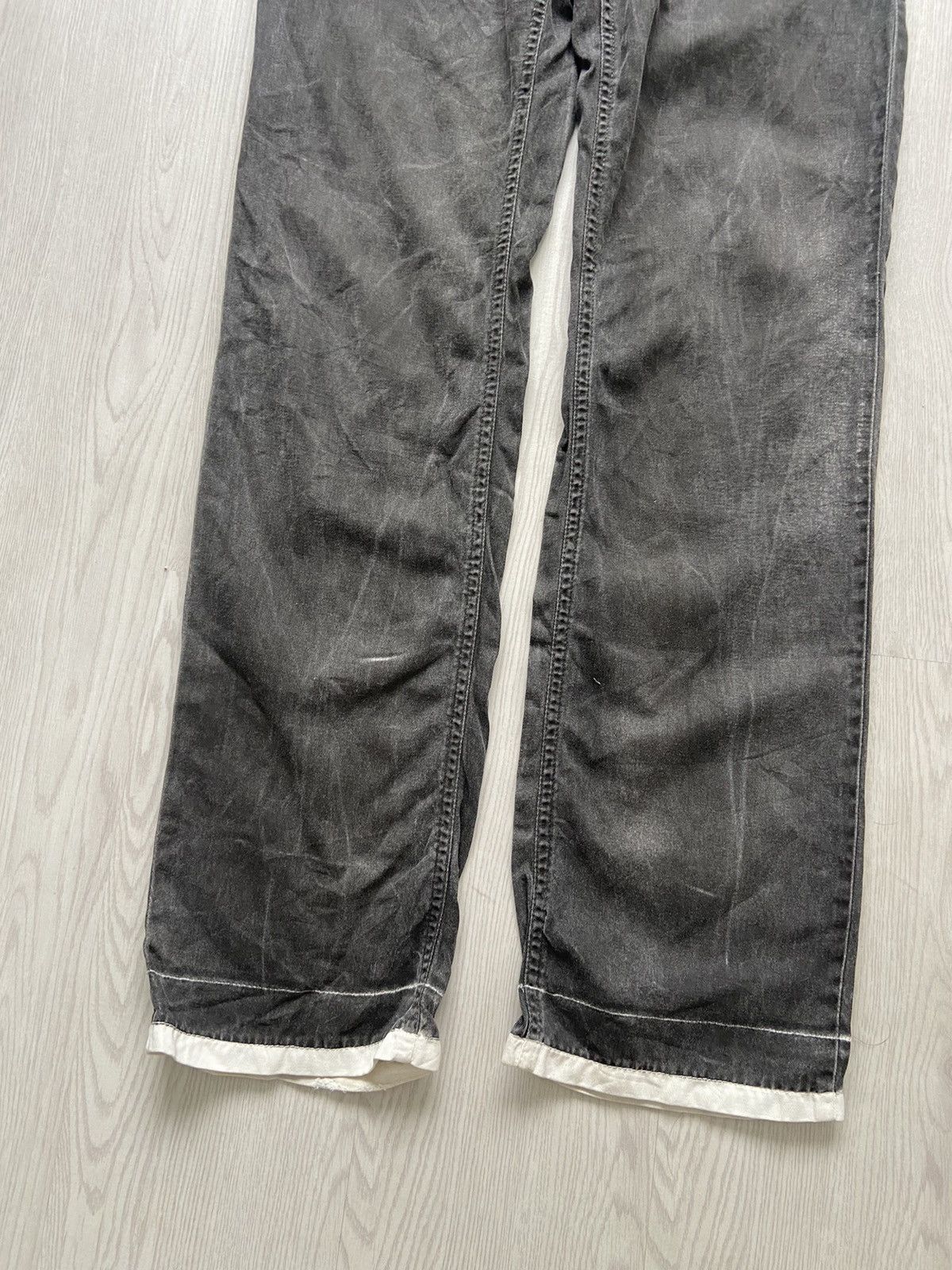 Dolce & Gabbana Vintage Dolce & Gabbana Artisan Denim Flare Pants Size US 34 / EU 50 - 4 Thumbnail