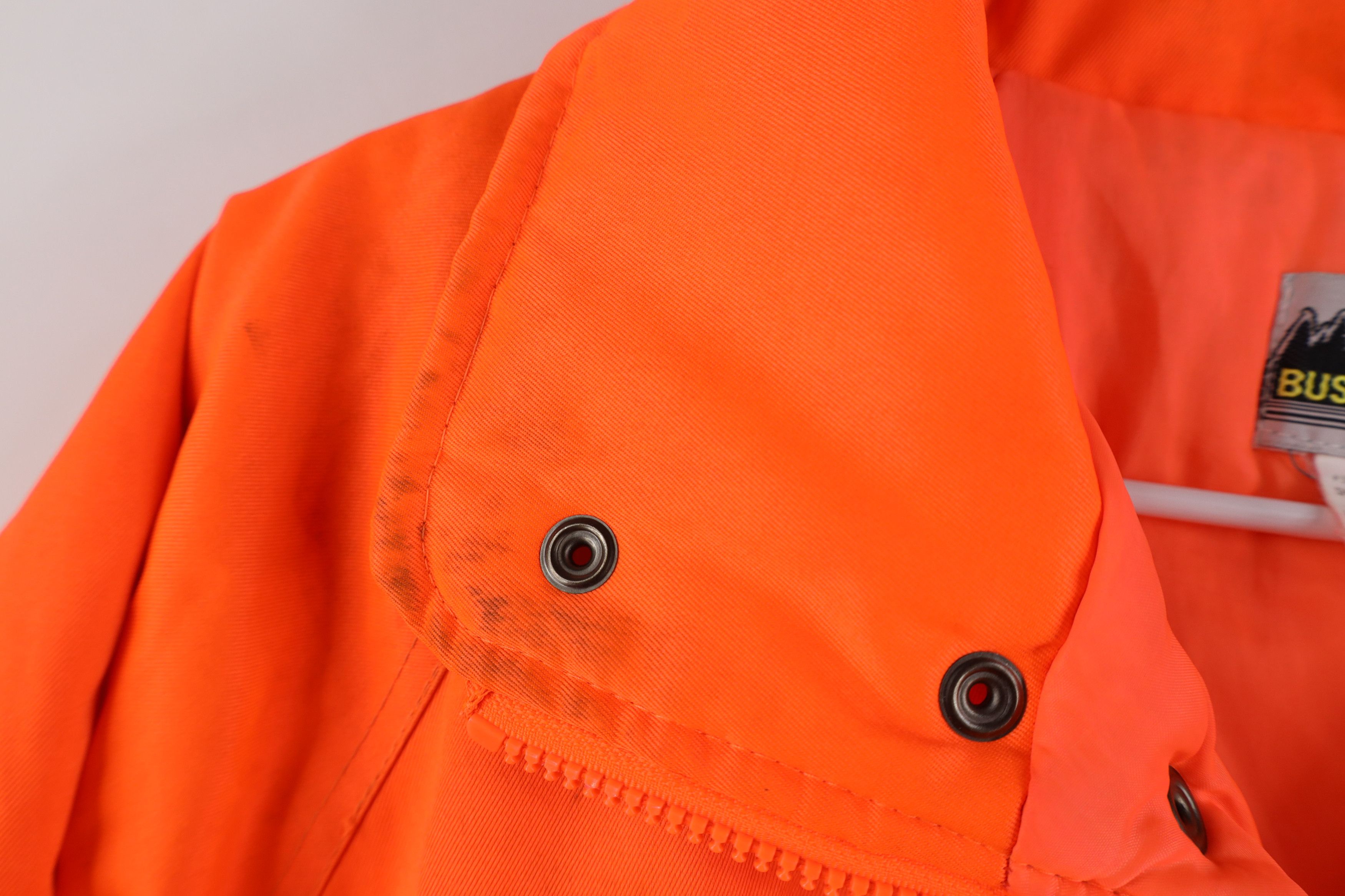 Vintage Vintage 90s Streetwear Hunting Parka Jacket Blaze Orange Size US L / EU 52-54 / 3 - 10 Thumbnail